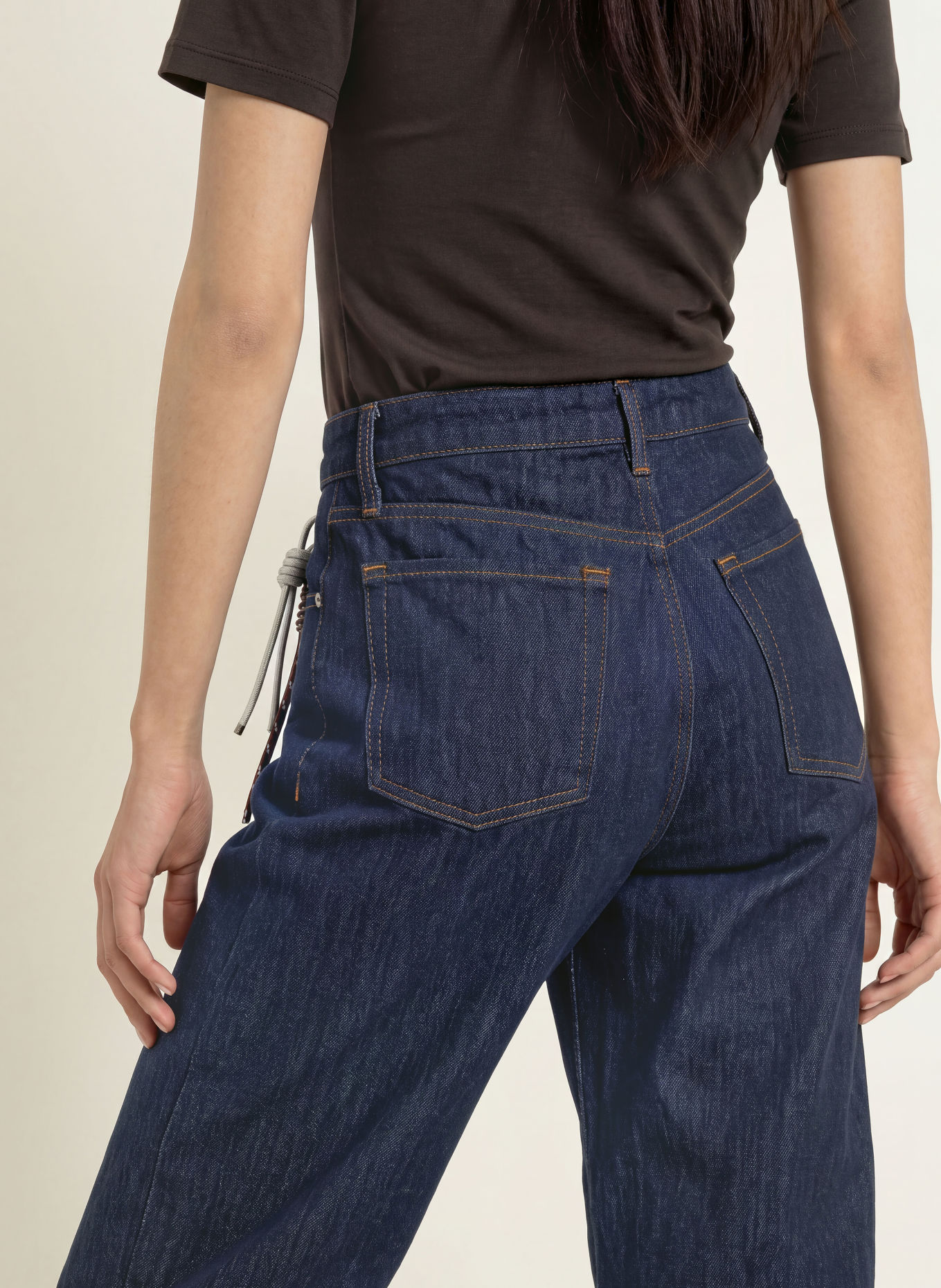 Rich & Royal Barrel-leg jeans: 700 DENIM BLUE