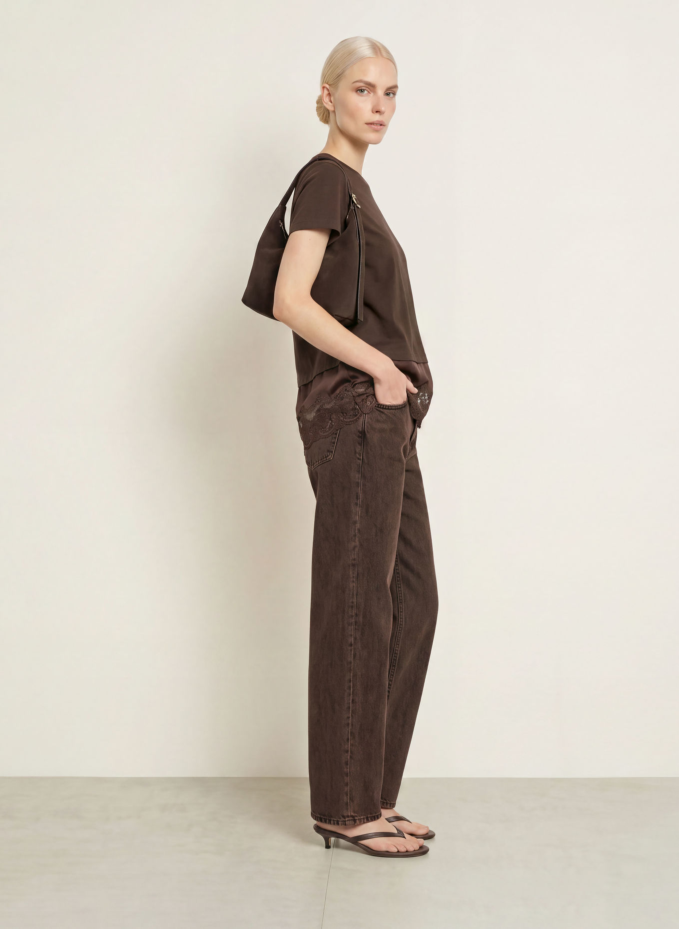 Rich & Royal Barrel Jeans: 298 chocolate torte