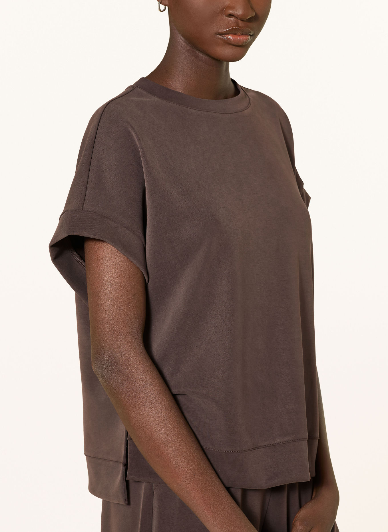 Rich & Royal T-Shirt: DUNKELBRAUN