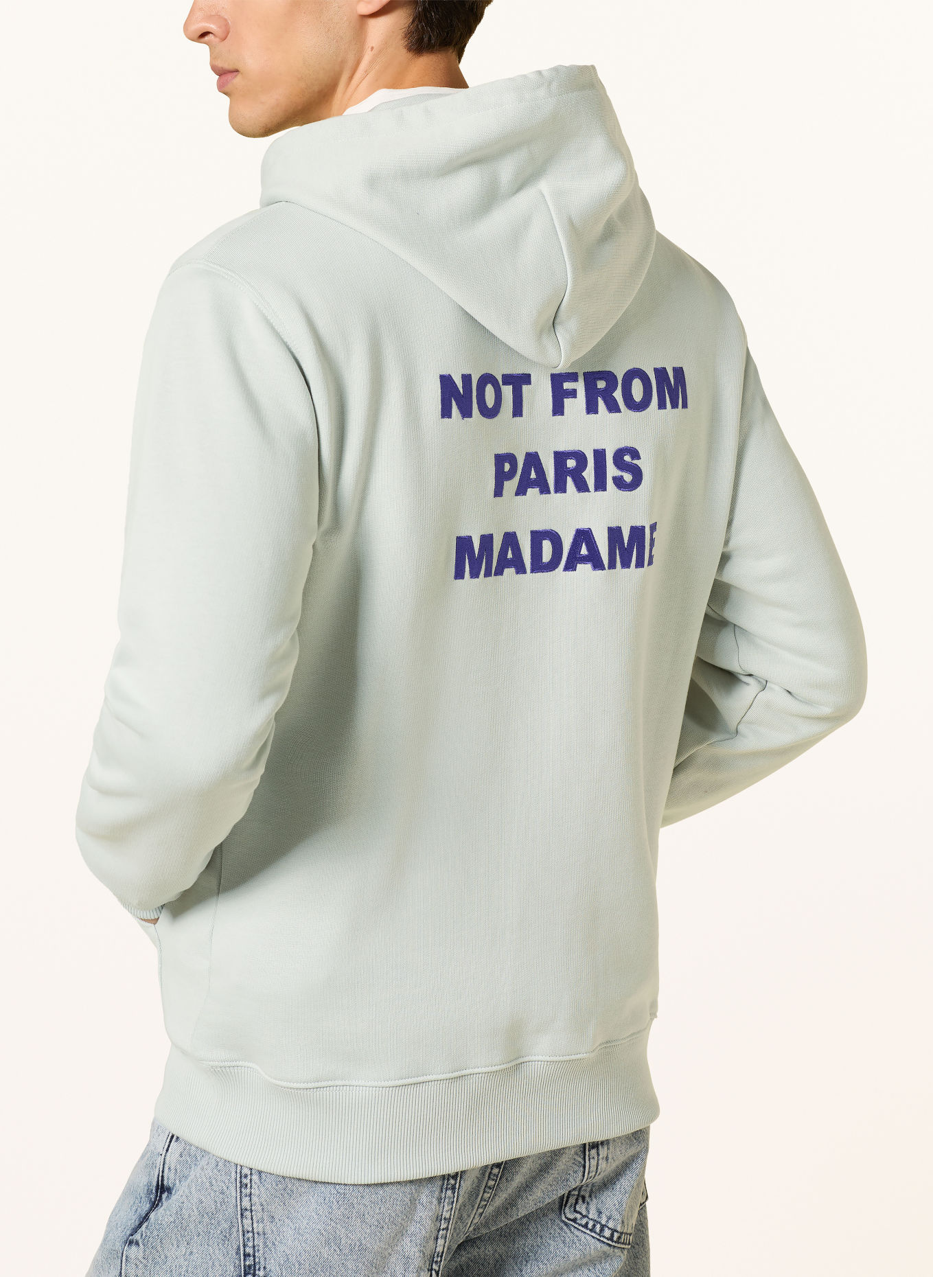 DRÔLE DE MONSIEUR Hoodie: CRÈME
