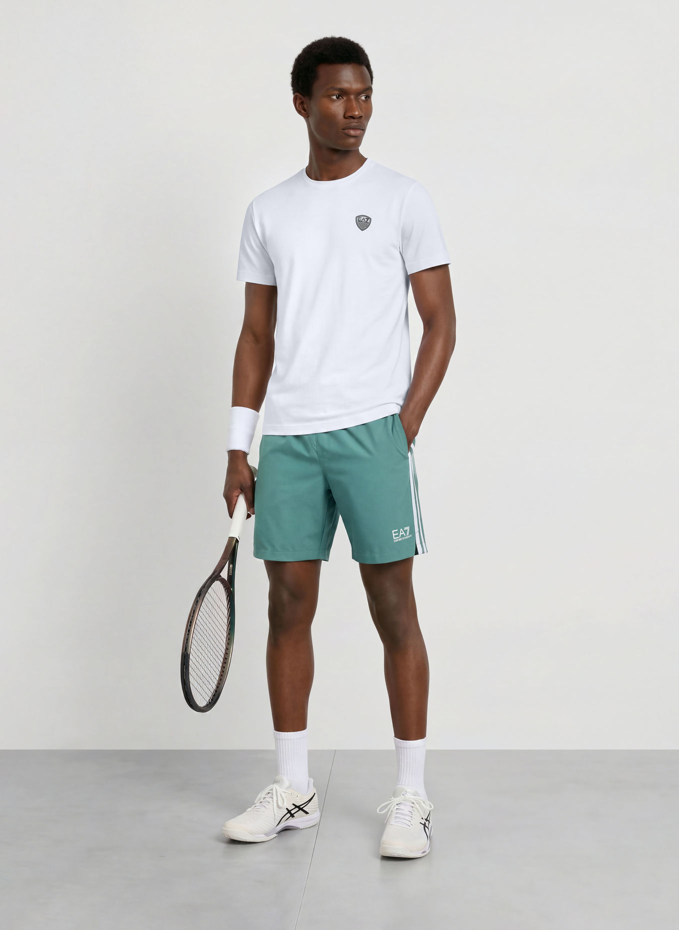 EA7 EMPORIO ARMANI T-shirt: WHITE