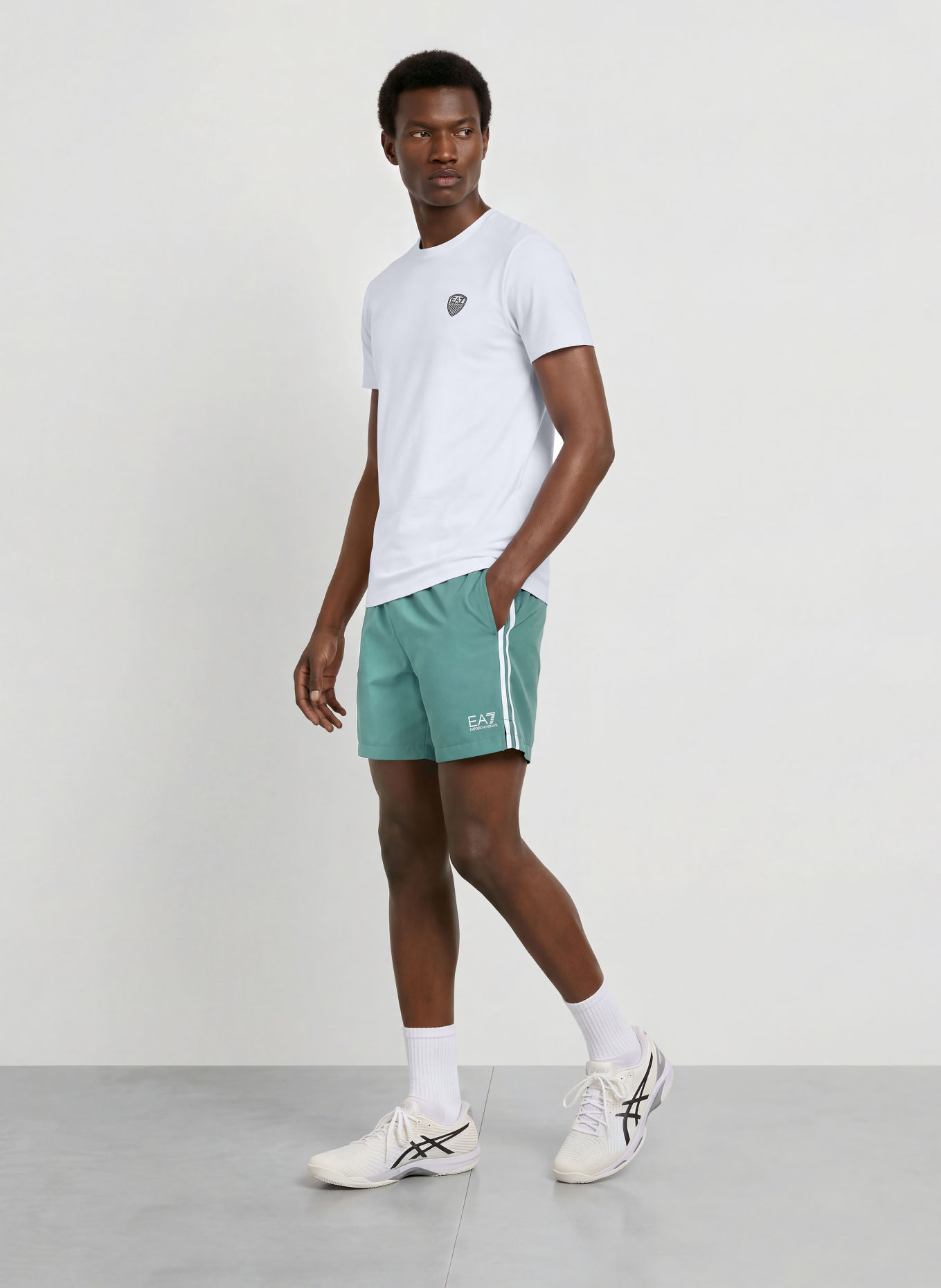 EA7 EMPORIO ARMANI T-shirt: WHITE