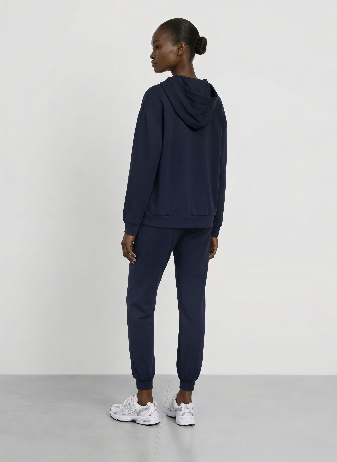 EA7 EMPORIO ARMANI Sweatjacke TRAIN CORE: DUNKELBLAU