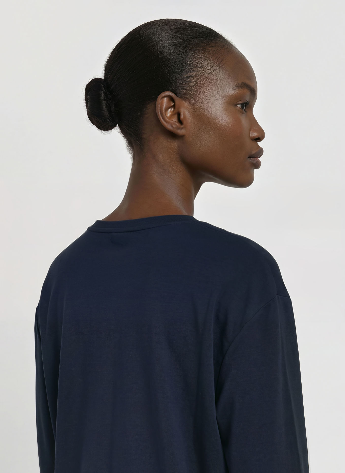 EA7 EMPORIO ARMANI Longsleeve TRAIN CORE: DONKERBLAUW