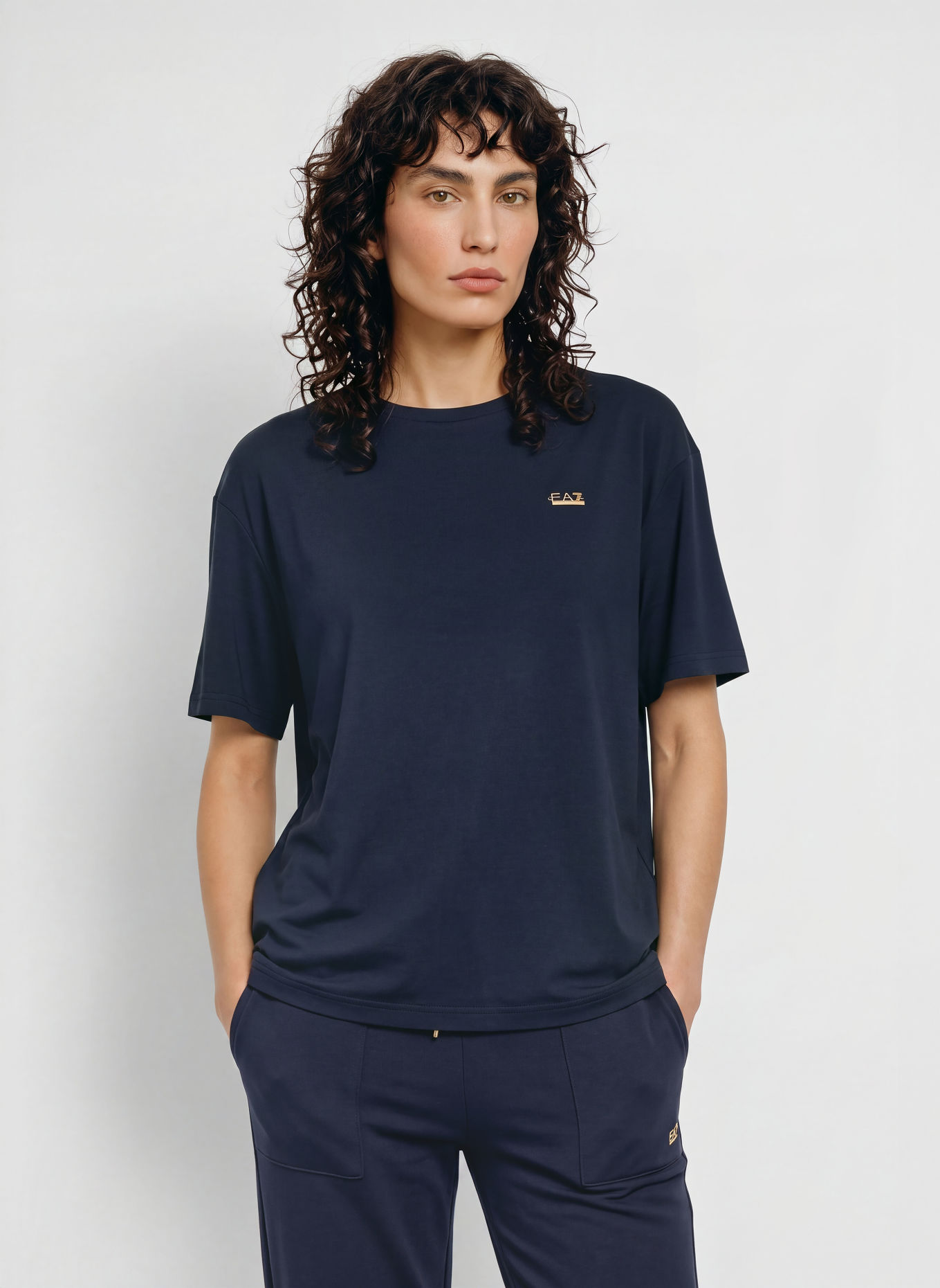 EA7 EMPORIO ARMANI T-Shirt TRAIN CORE: DUNKELBLAU