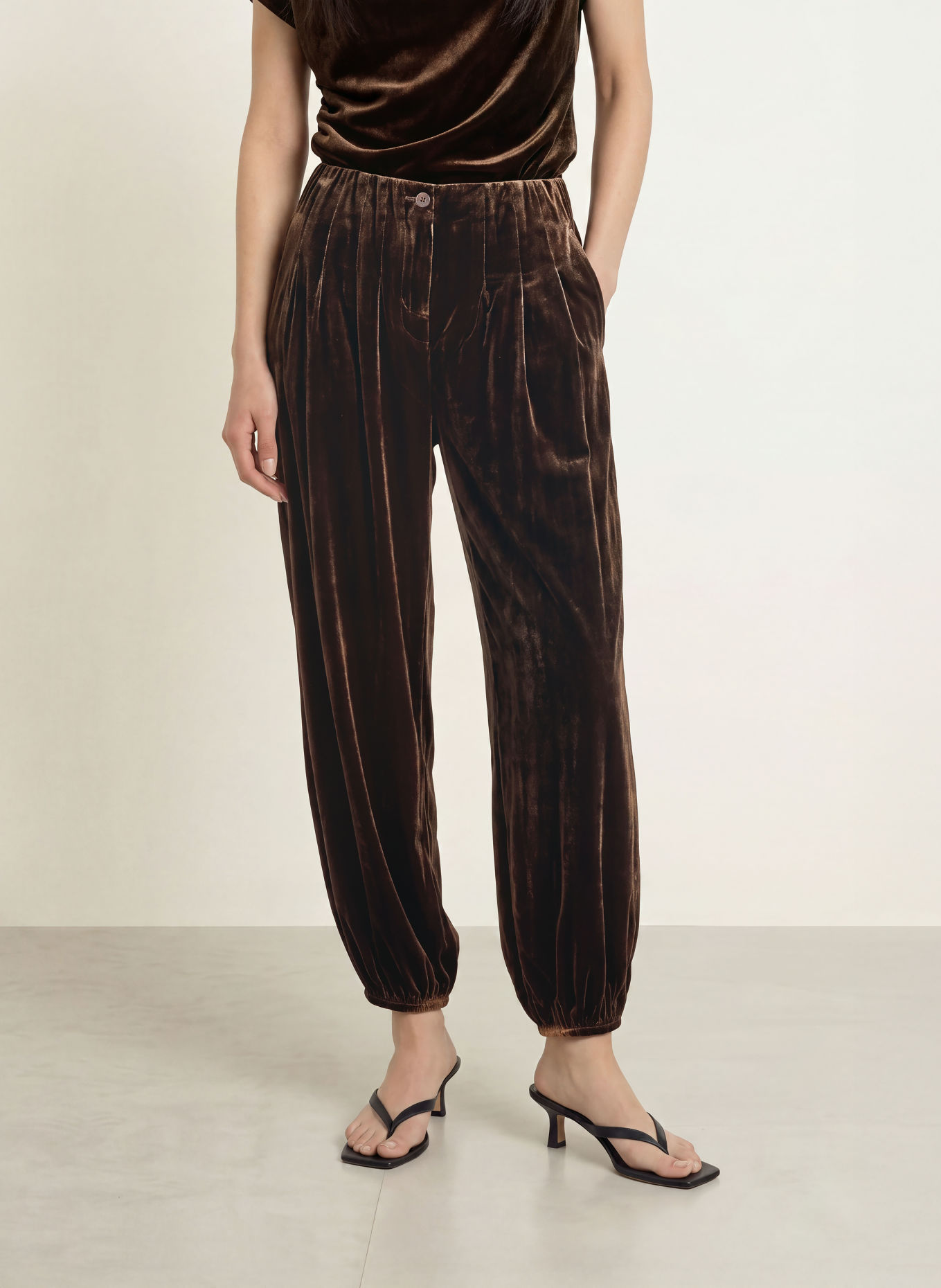 MSCH COPENHAGEN Samthose MSCHELIA: TMAVĚ HNĚDÁ