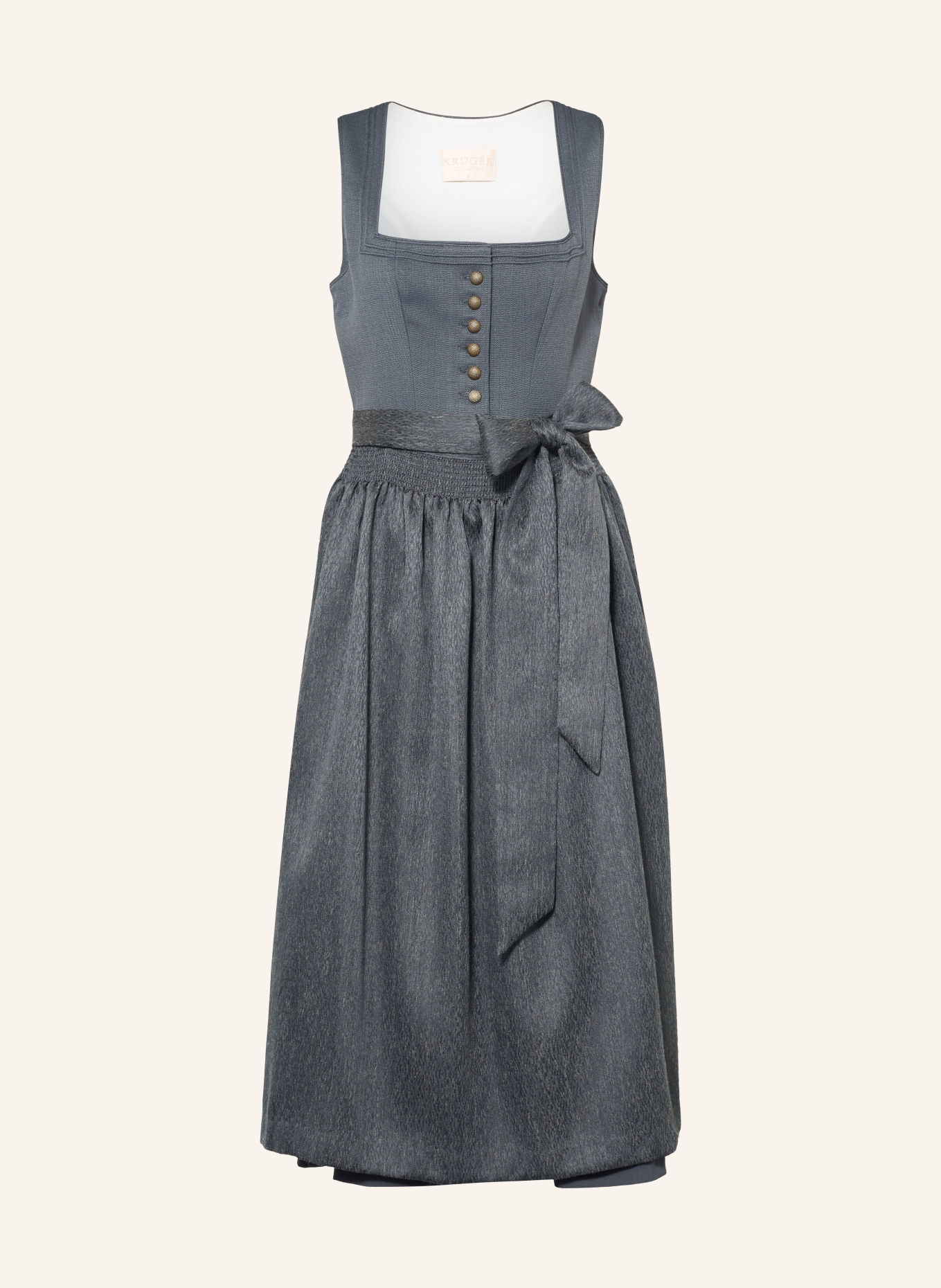 KRÜGER Dirndl NABILA: DONKERGRIJS