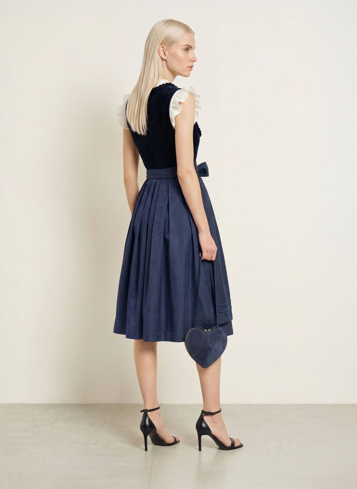 KRÜGER Dirndl: DUNKELBLAU