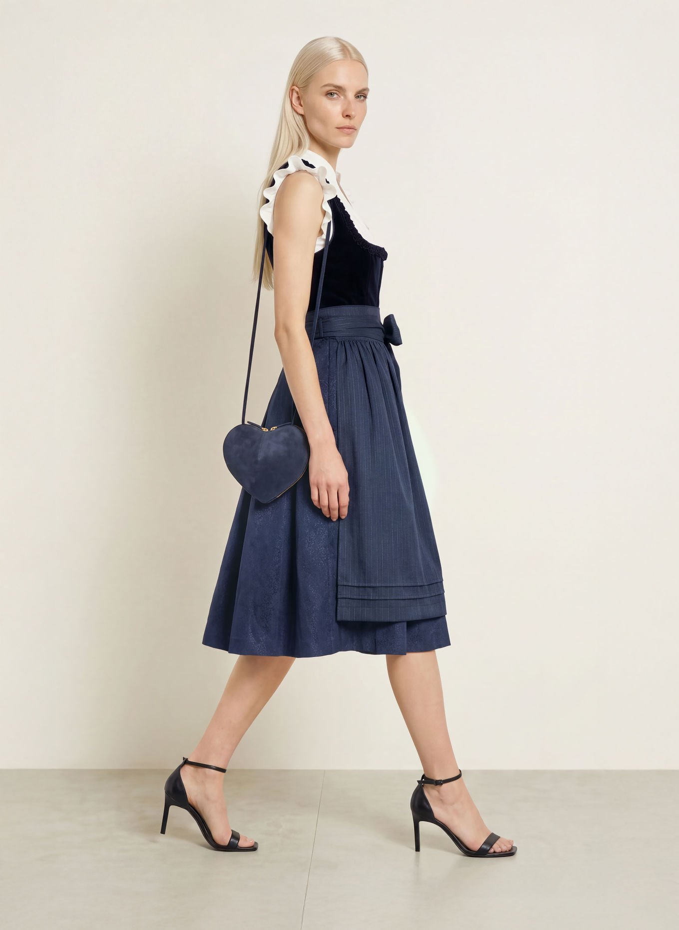 KRÜGER Dirndl: DUNKELBLAU