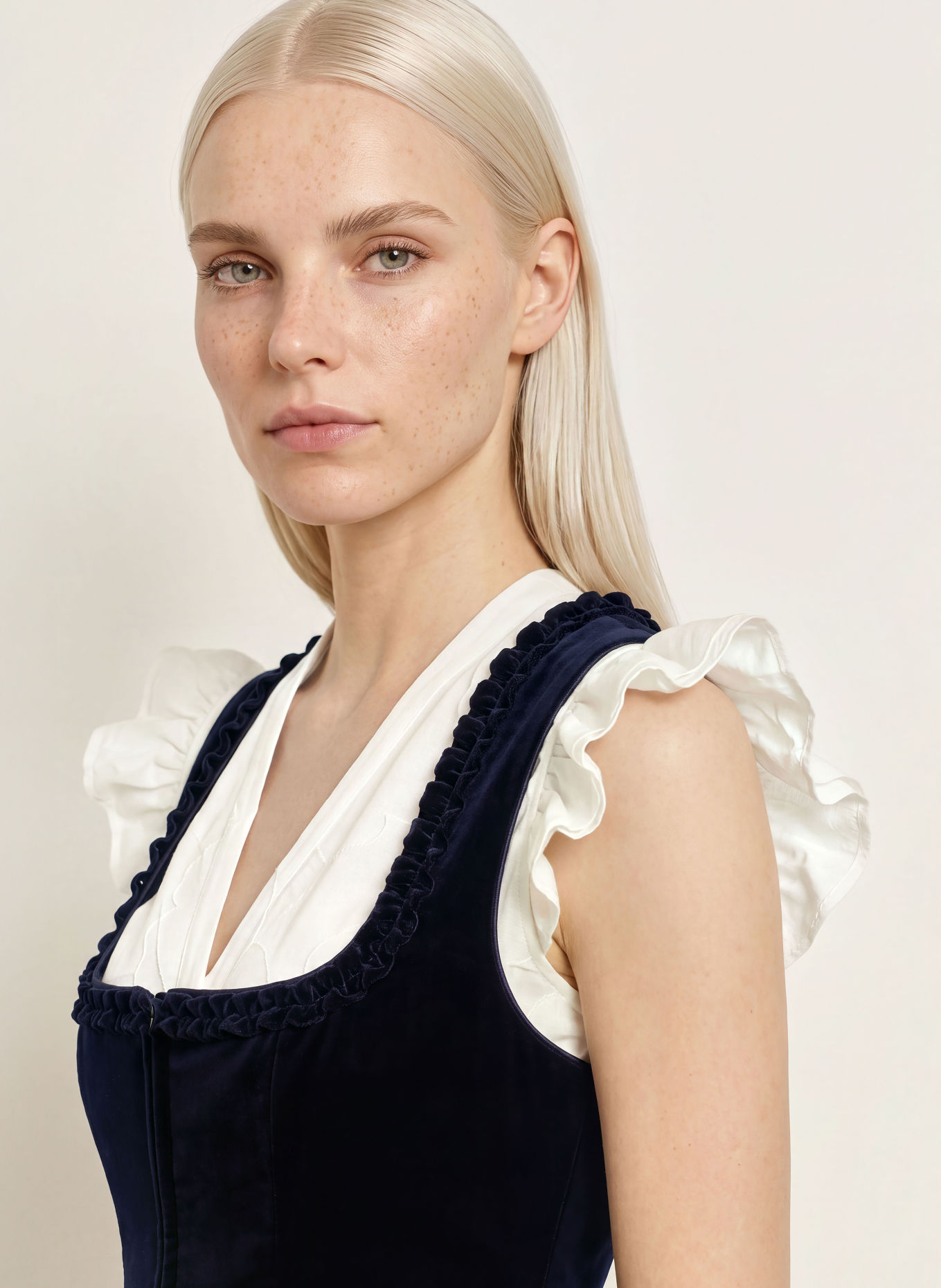 KRÜGER Dirndl: DUNKELBLAU