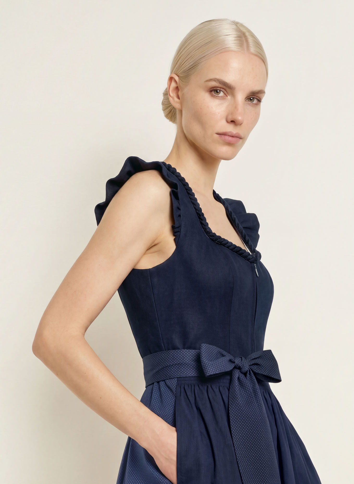 KRÜGER Dirndl: DARK BLUE