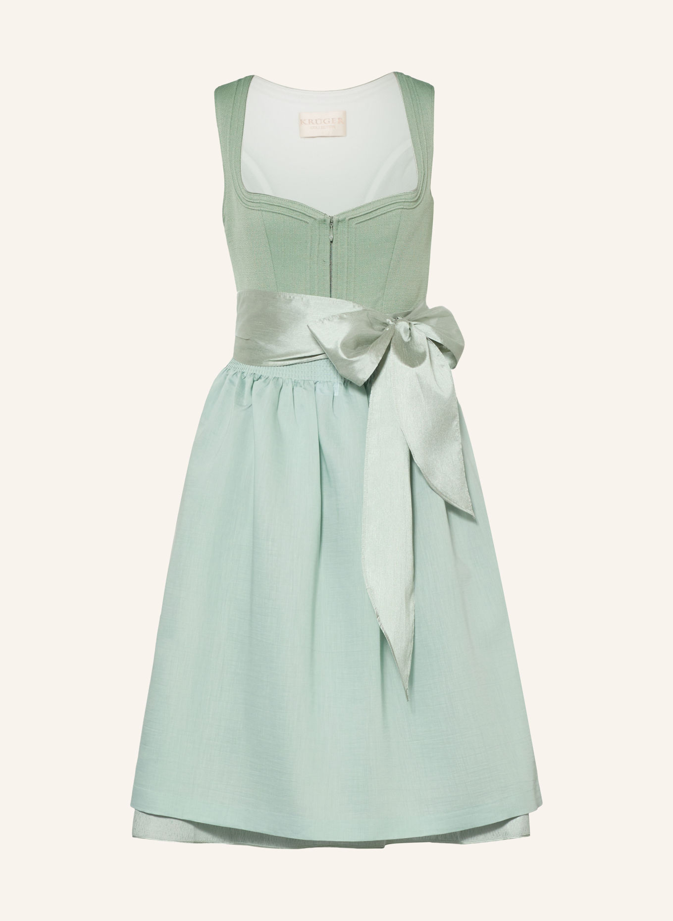 KRÜGER MINZI Dirndl: LIGHT GREEN