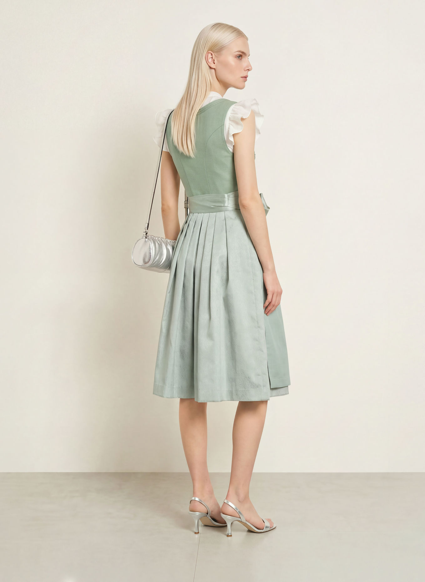 KRÜGER MINZI Dirndl: LIGHT GREEN