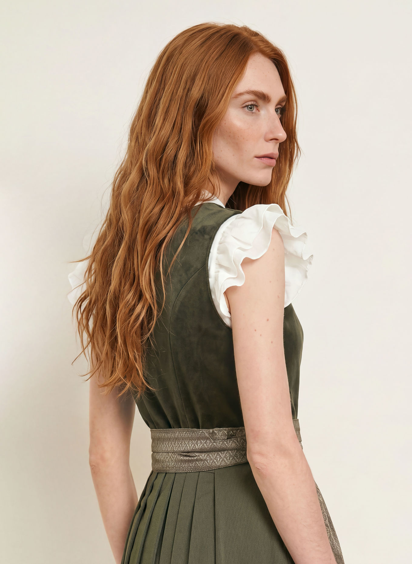 KRÜGER ALISHA Dirndl: OLIVE