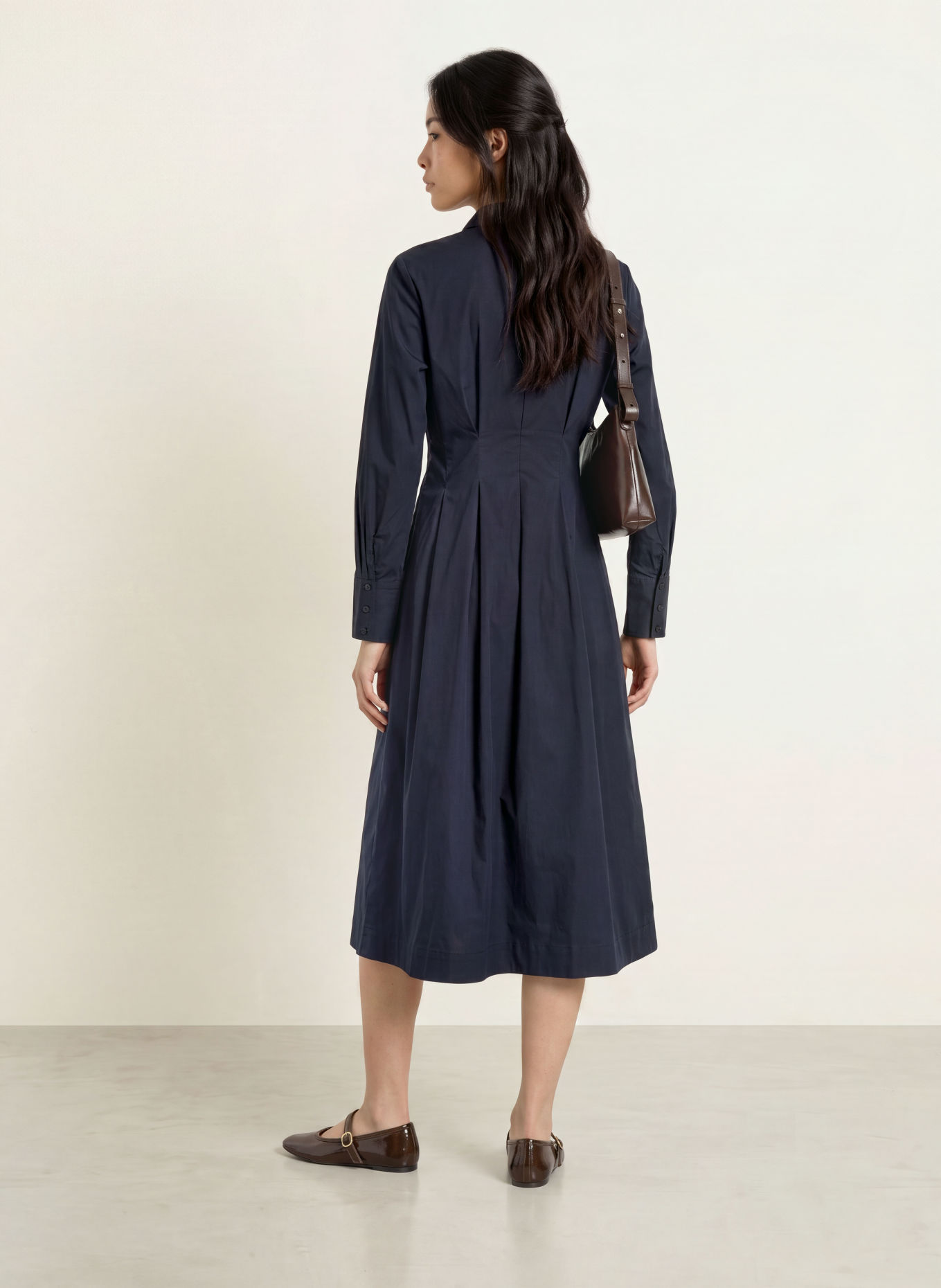 co'couture Hemdblusenkleid SANNACC: DUNKELBLAU