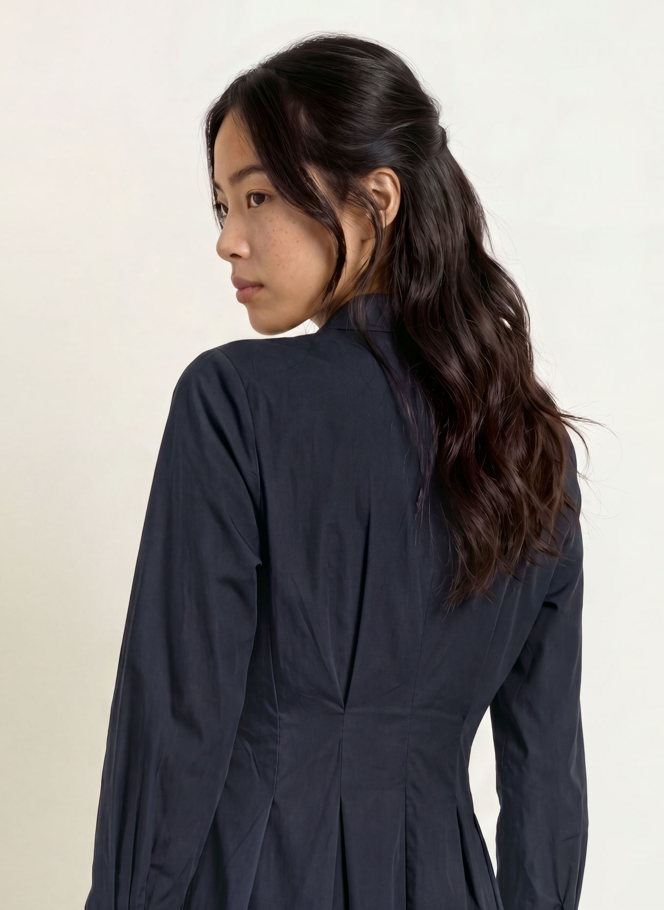 co'couture Hemdblusenkleid SANNACC: DUNKELBLAU