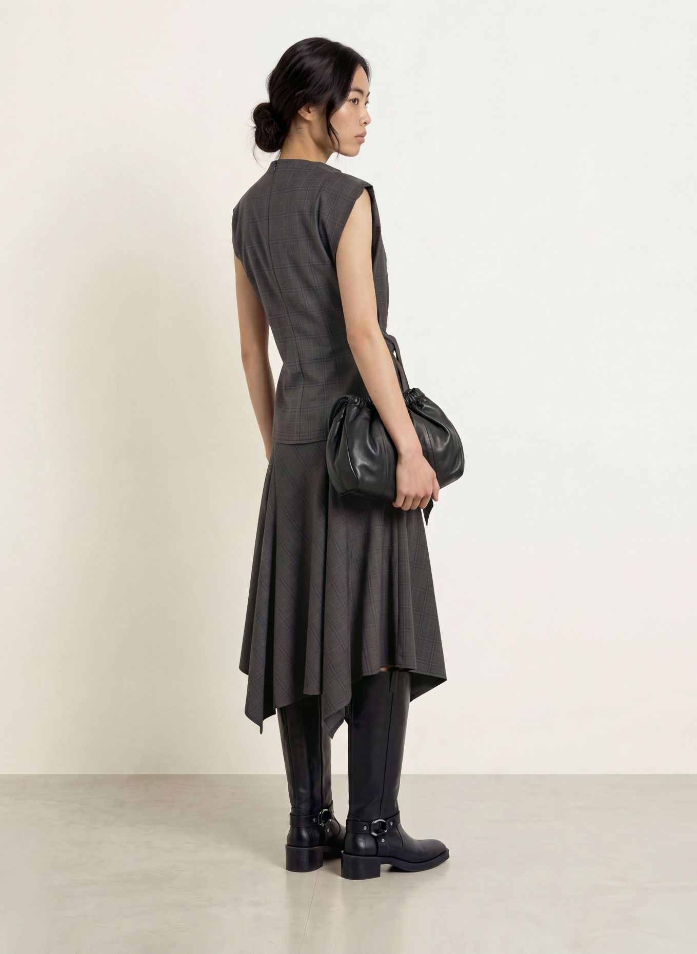 co'couture Top ELORACC: TMAVĚ ŠEDÁ / SVĚTLE ŠEDÁ / TMAVĚ MODRÁ