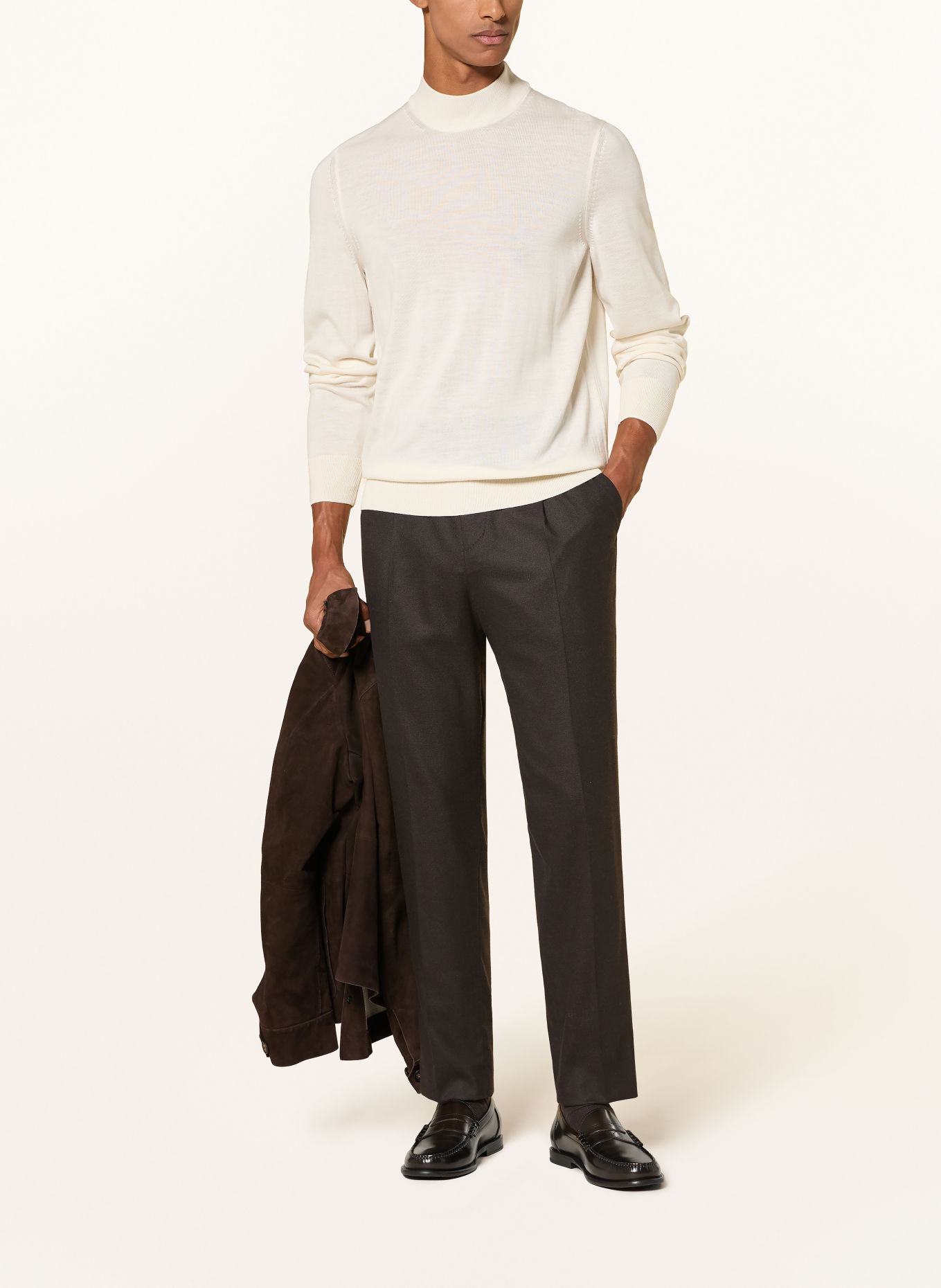 BOSS Trui H-BJARNO: ECRU