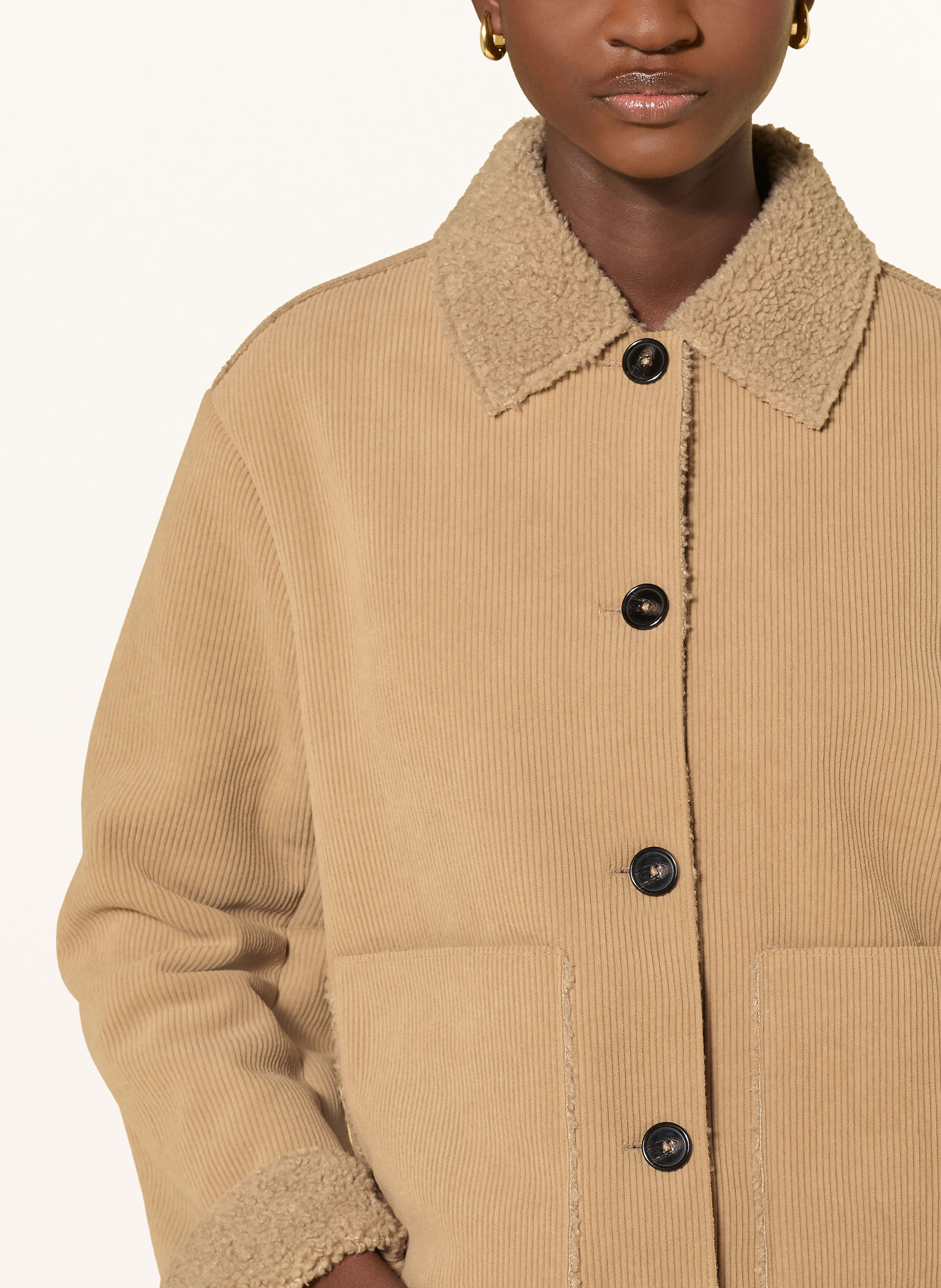 Marc O'Polo Corduroy jacket: BEIGE