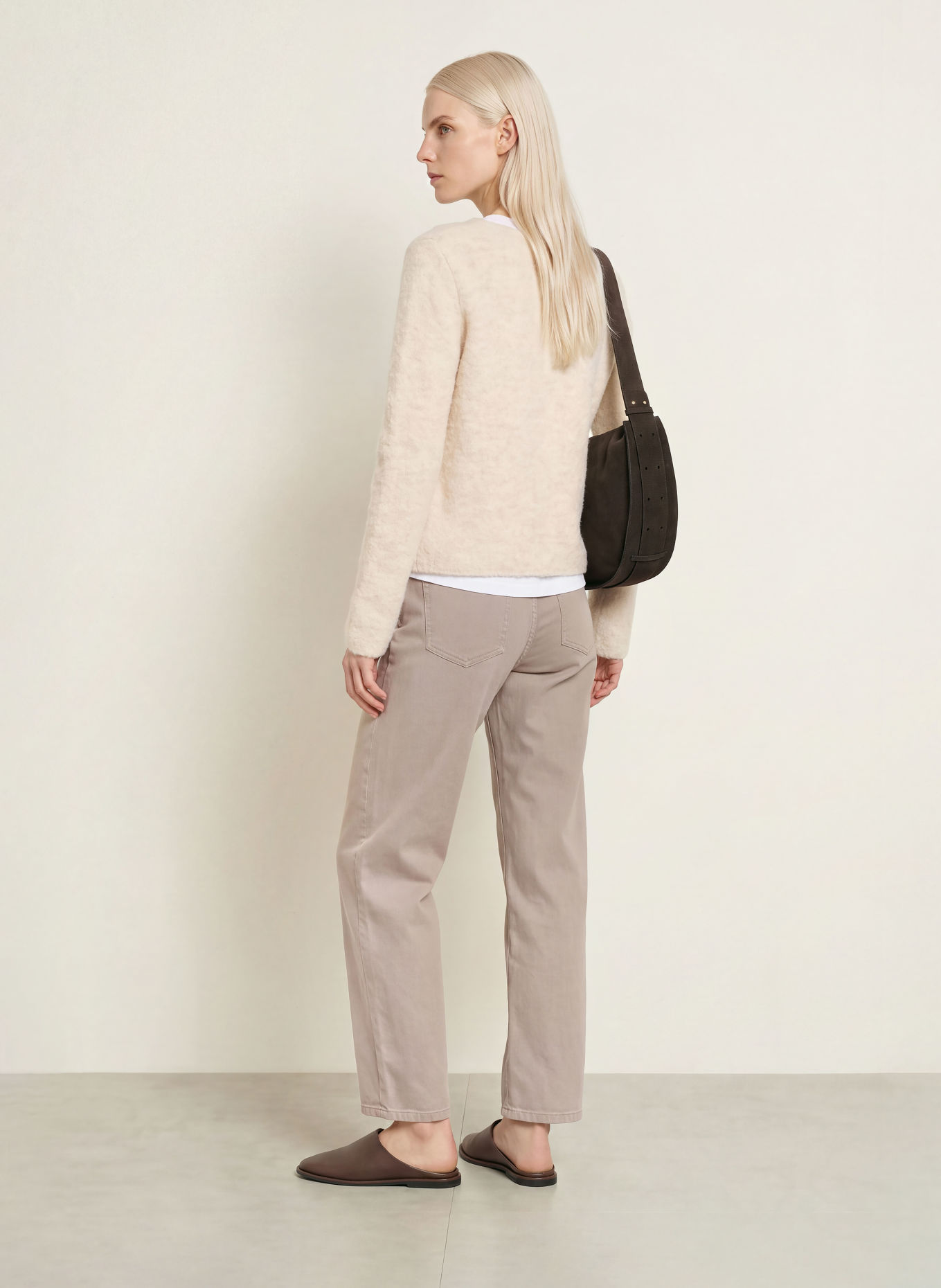 Marc O'Polo Wide-Leg jeans LINN: 1740 Earthy Taupe
