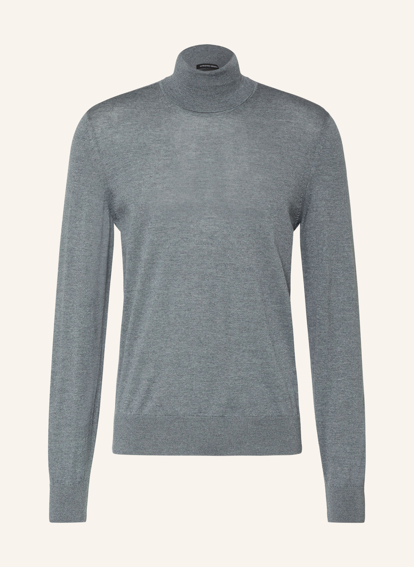 BOSS Rollkragenpullover MUSSO: GRAU