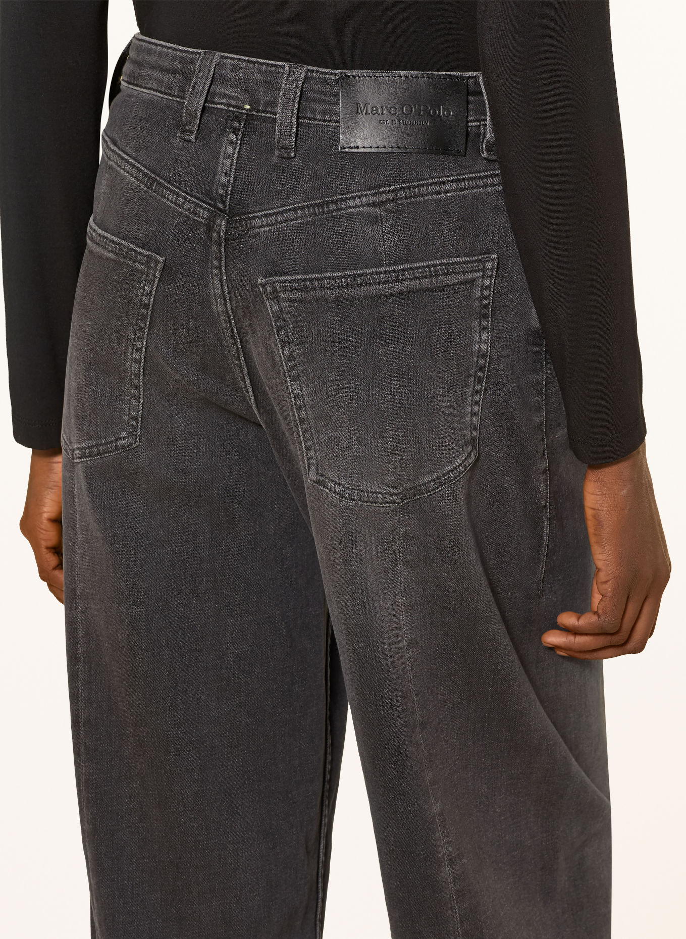 Marc O'Polo Cropped jeans LARA: 0828 Medium Grey_Multi_03