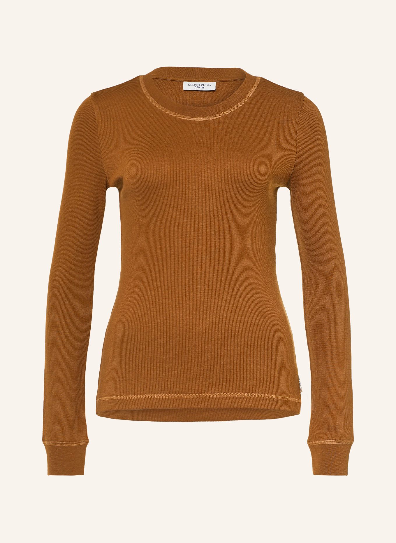 Marc O'Polo DENIM Long-sleeve shirt: COGNAC