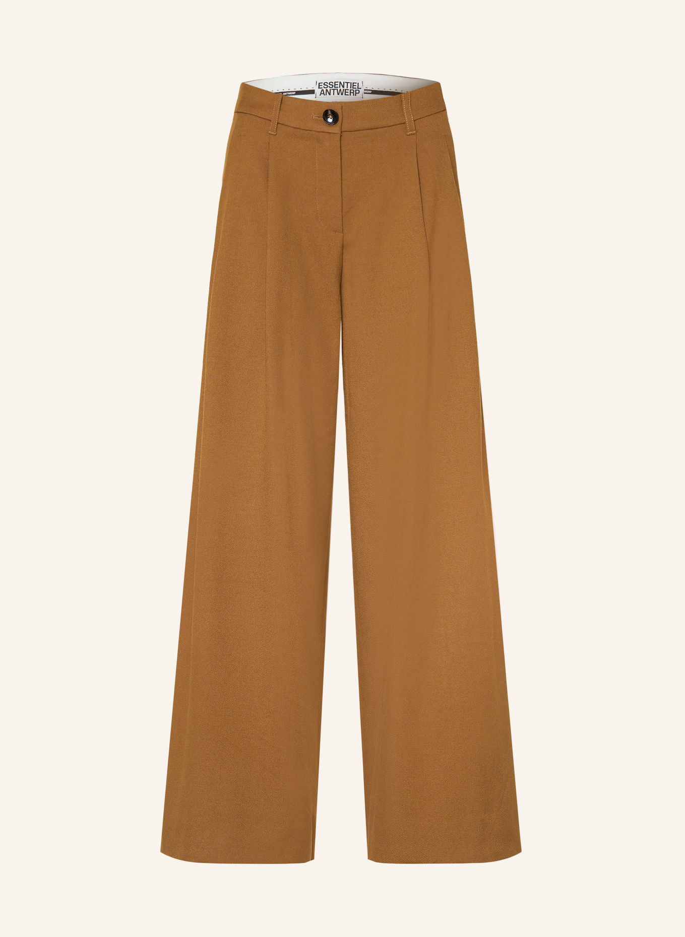 ESSENTIEL ANTWERP Pantalon palazzo COLLECTION: COGNAC