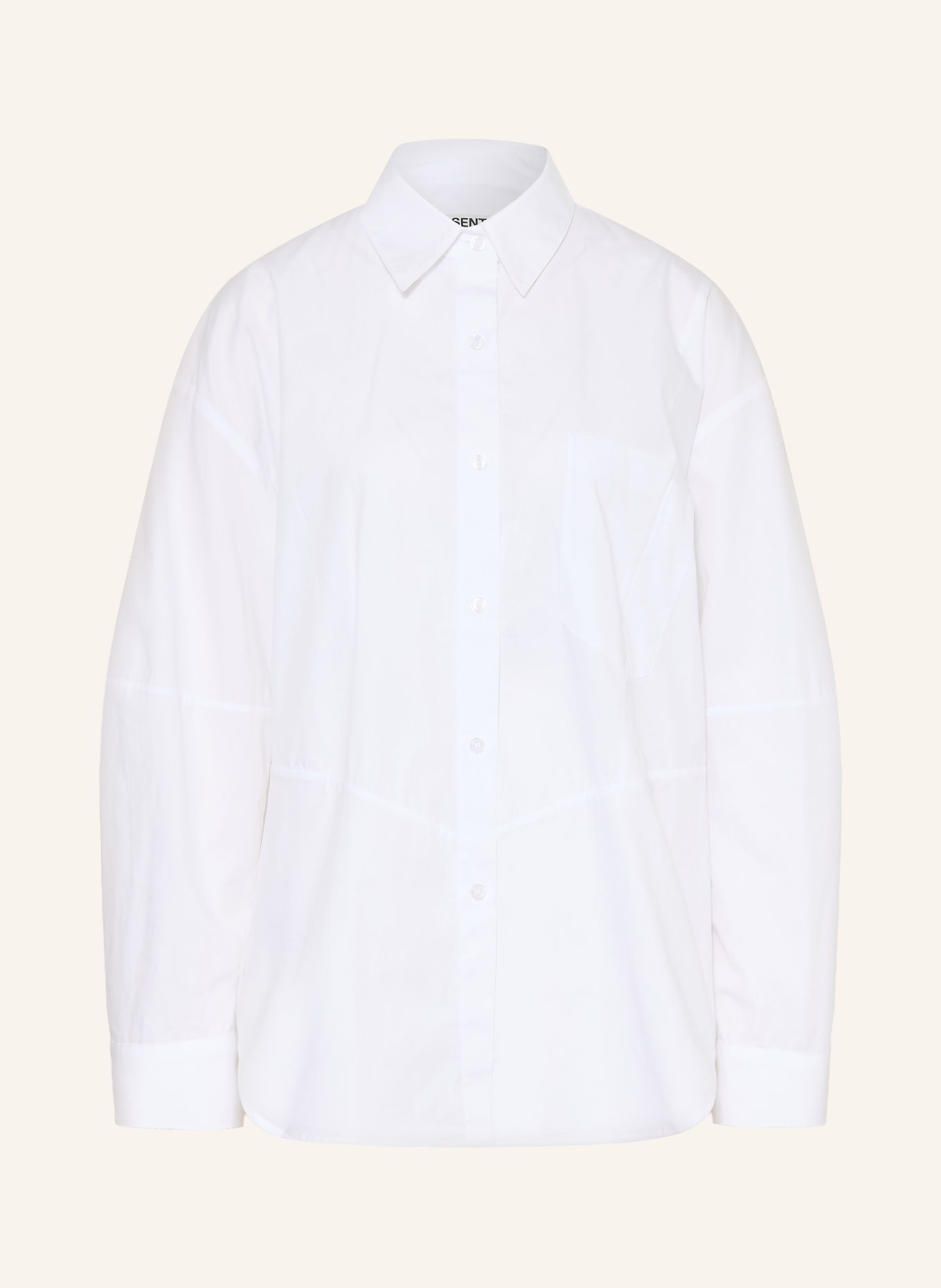 ESSENTIEL ANTWERP Overhemdblouse KREATIVE: WIT