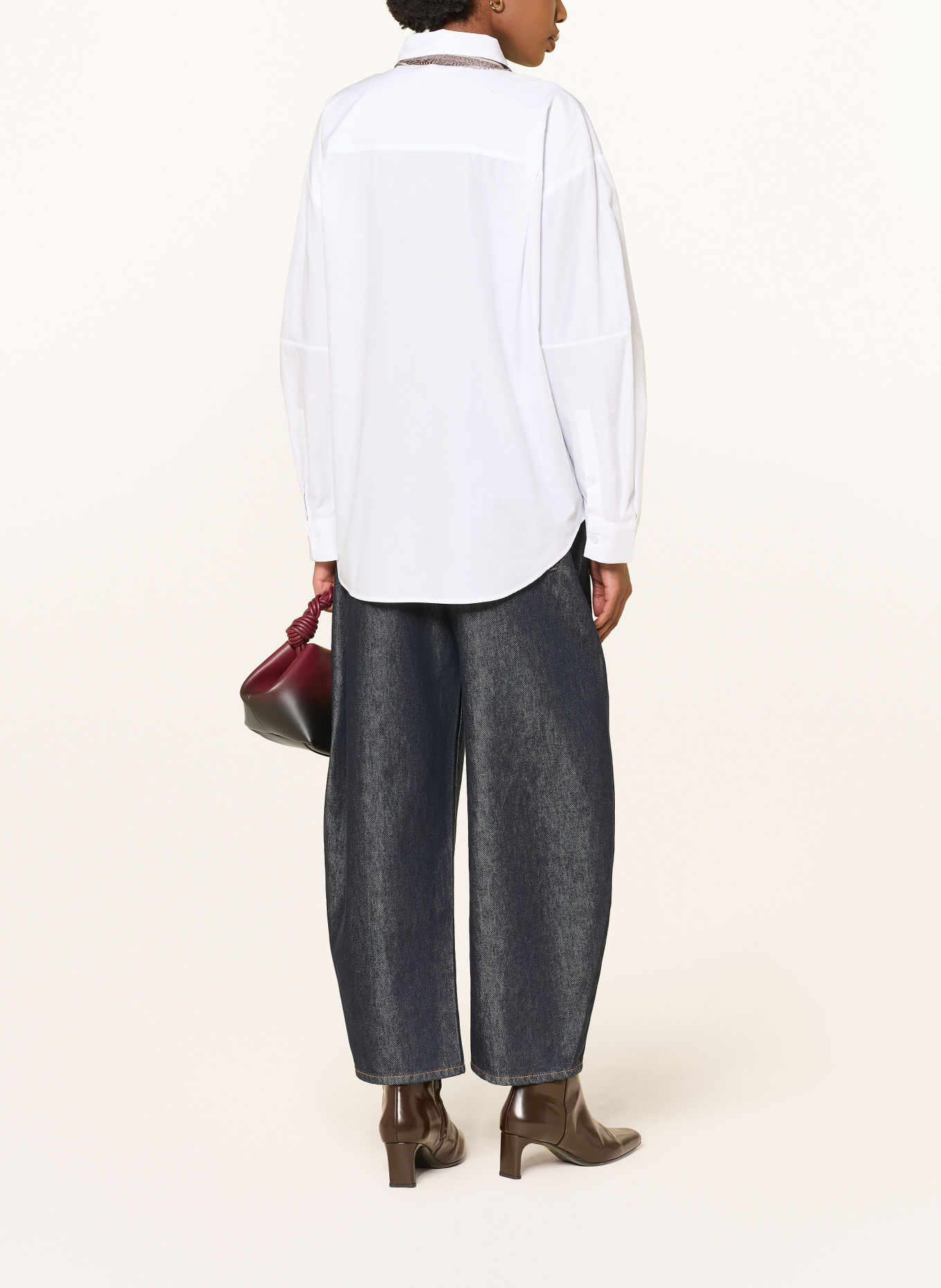 ESSENTIEL ANTWERP Overhemdblouse KREATIVE: WIT