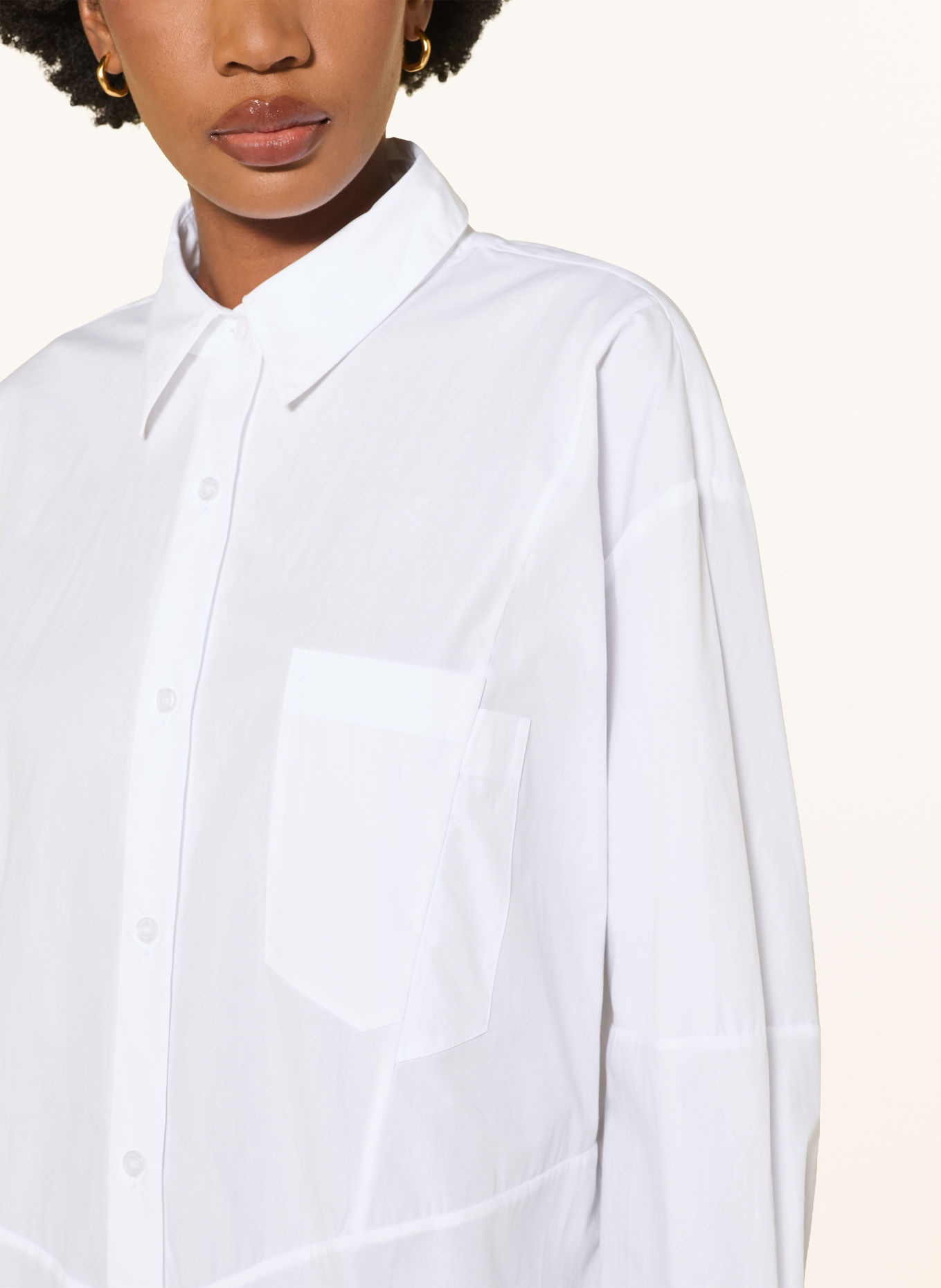 ESSENTIEL ANTWERP Overhemdblouse KREATIVE: WIT