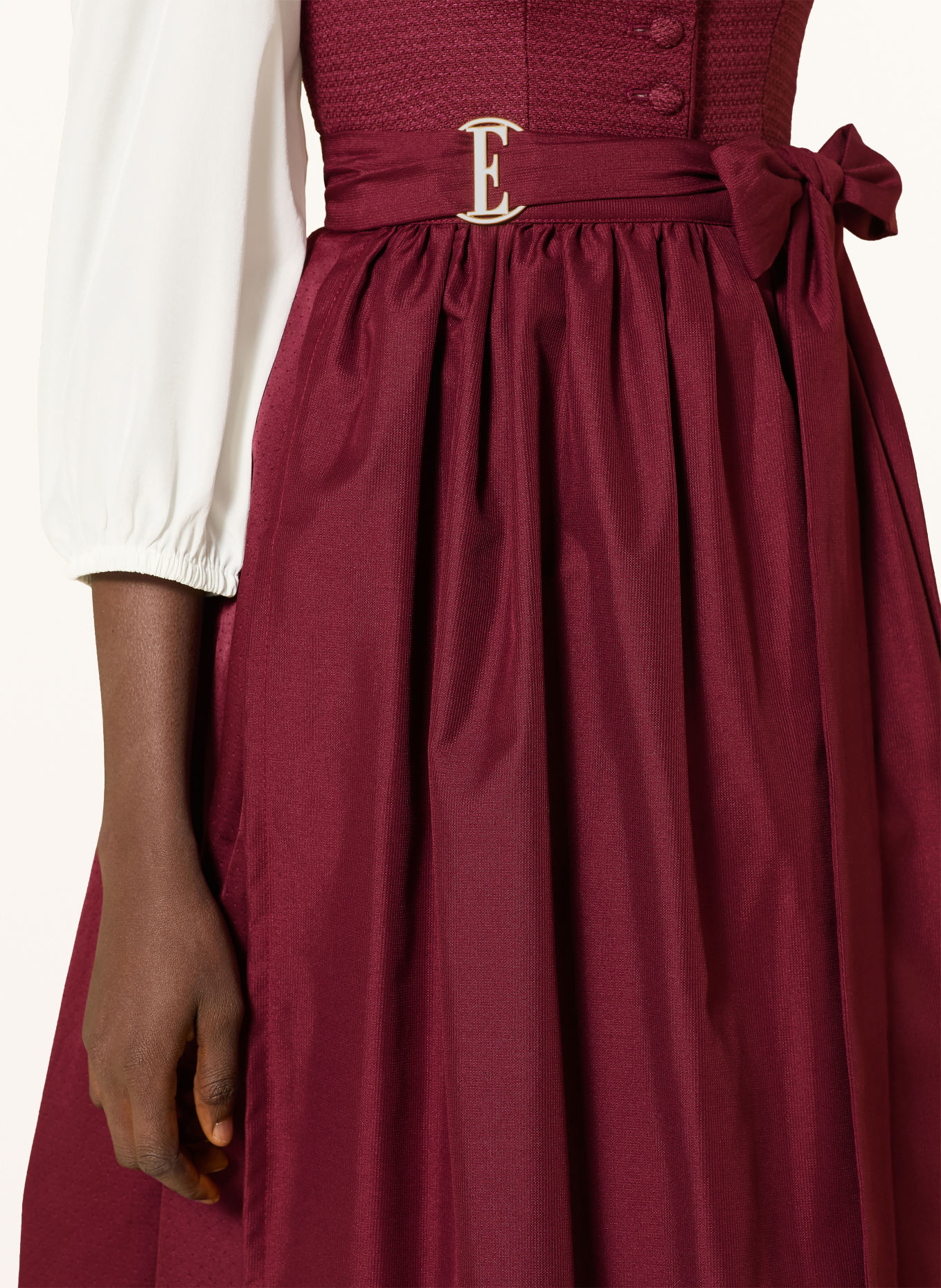 AlpenHERZ ELLE Dirndl: DARK RED