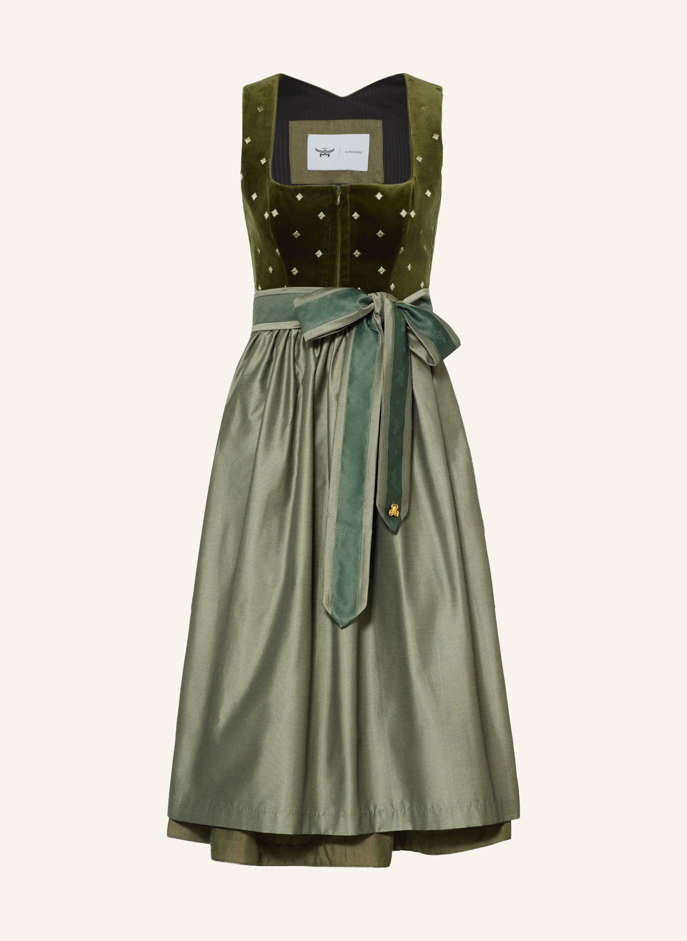 AlpenHERZ Dirndl: OLIV