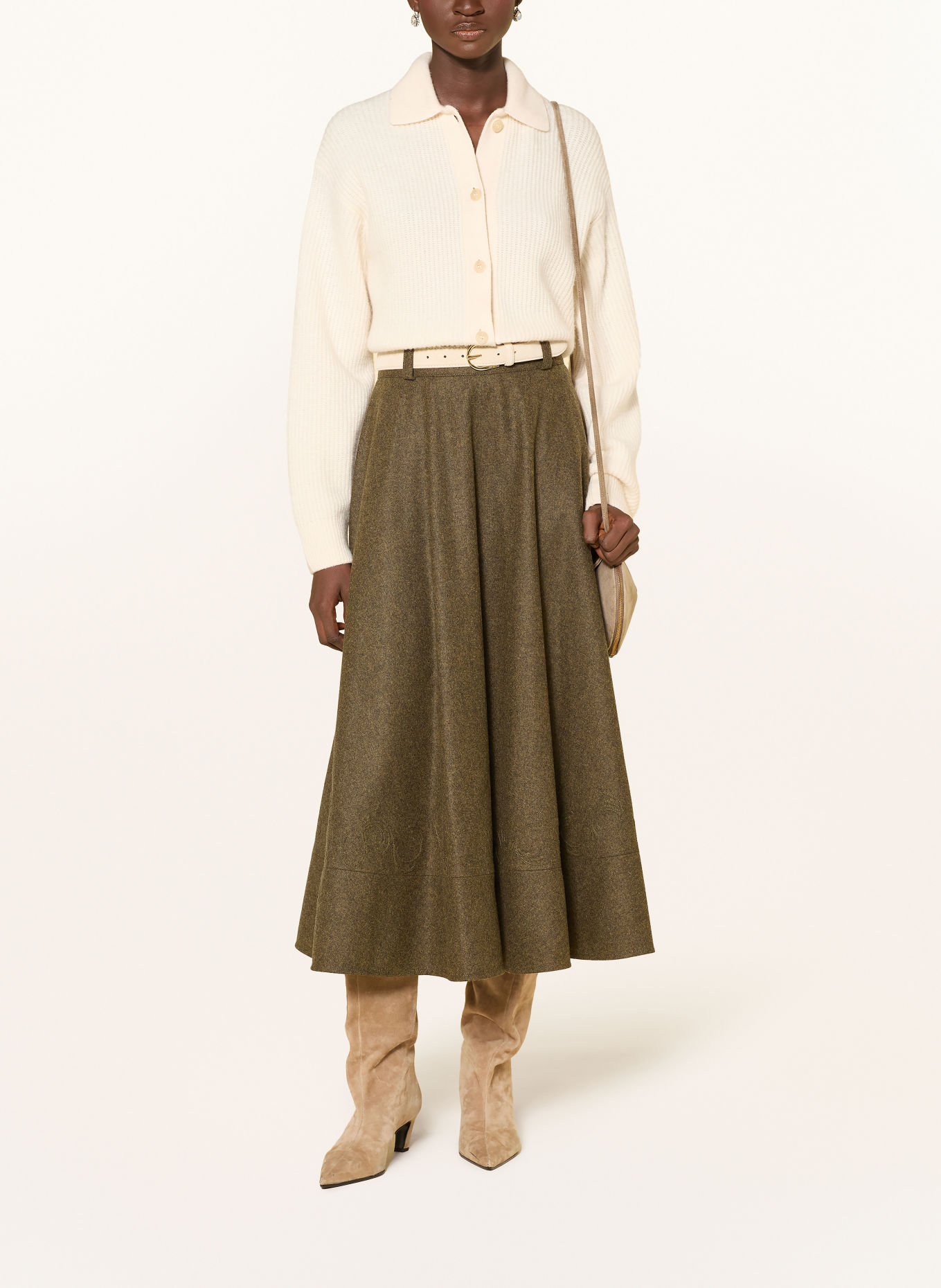 MEINDL OPHELIA Skirt: KHAKI