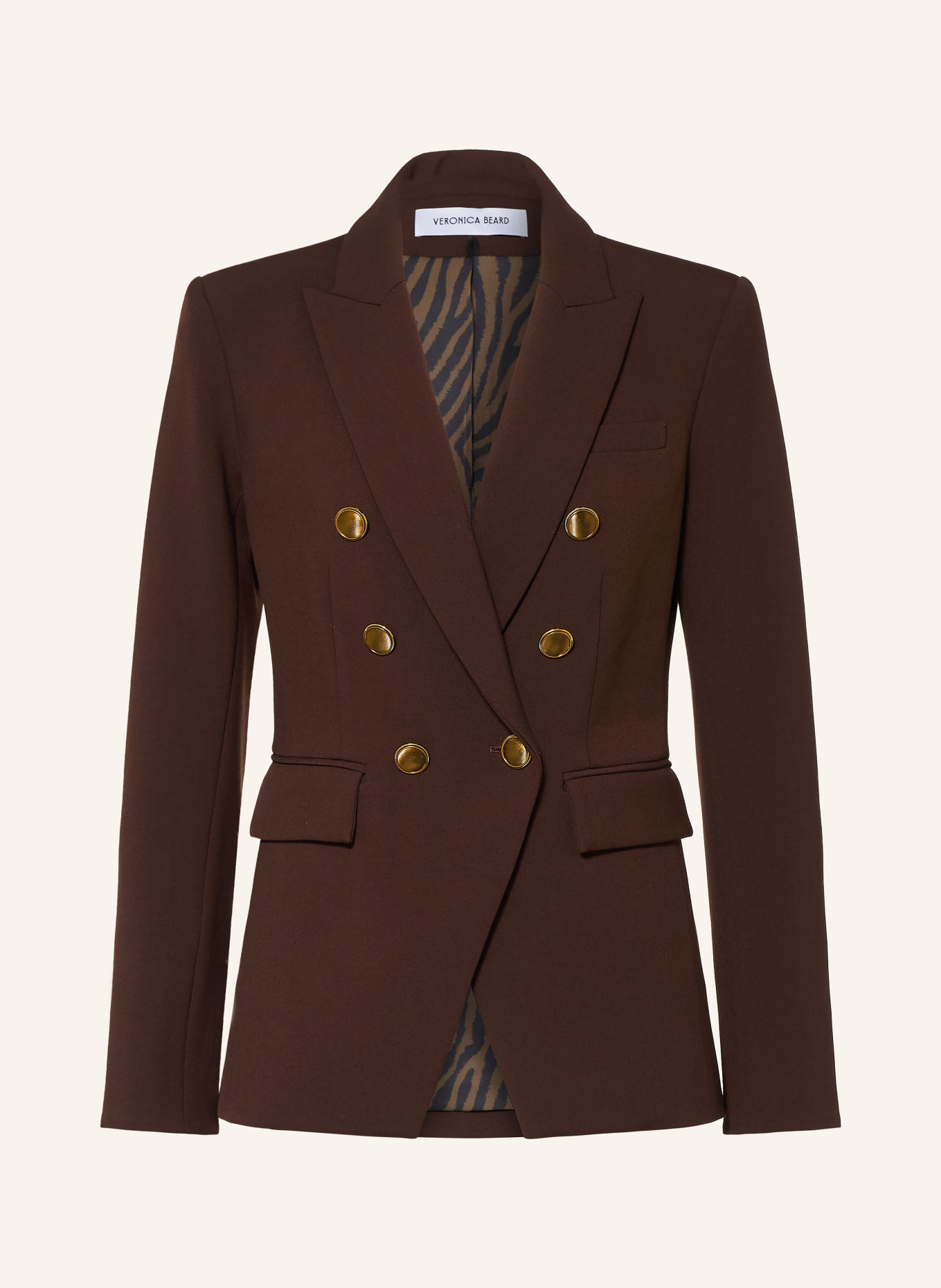 Veronica Beard Blazer MILLER: MARRON FONCÉ