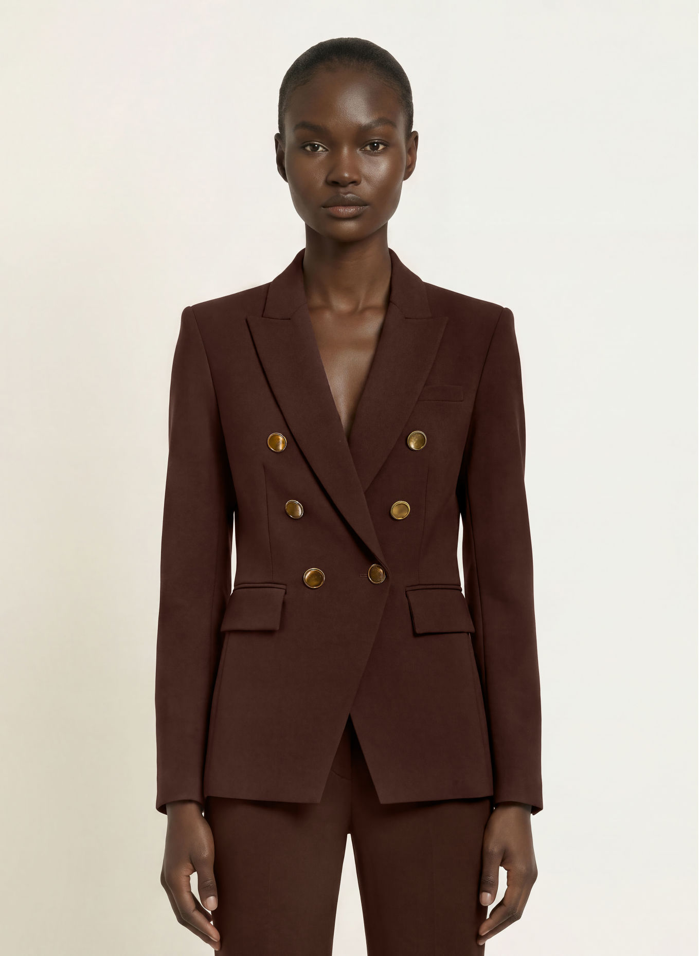 Veronica Beard Blazer MILLER: MARRON FONCÉ