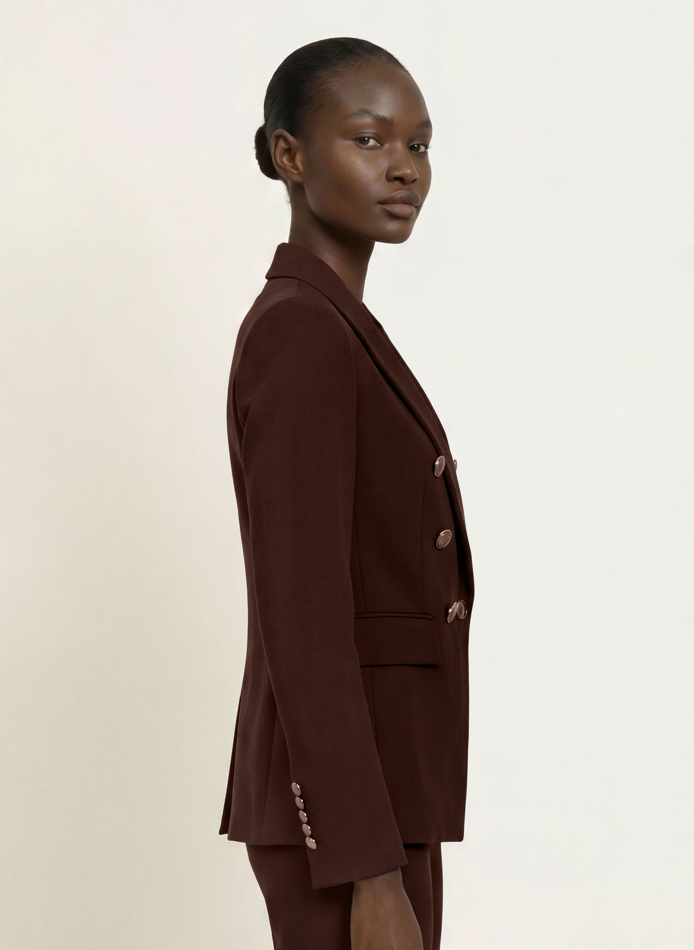 Veronica Beard Blazer MILLER: MARRON FONCÉ