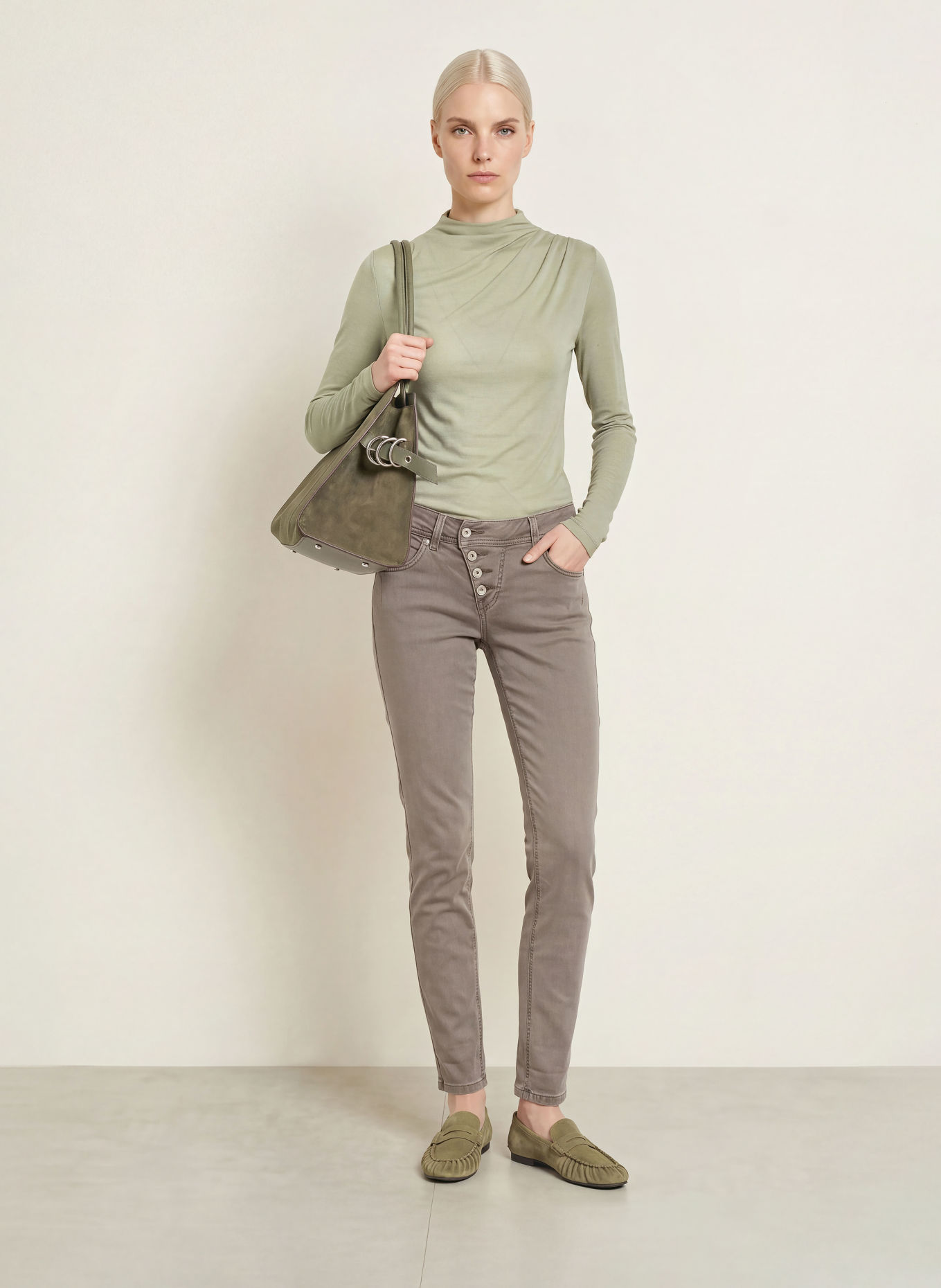Buena Vista Skinny Jeans MALIBU: 7960 wurzel