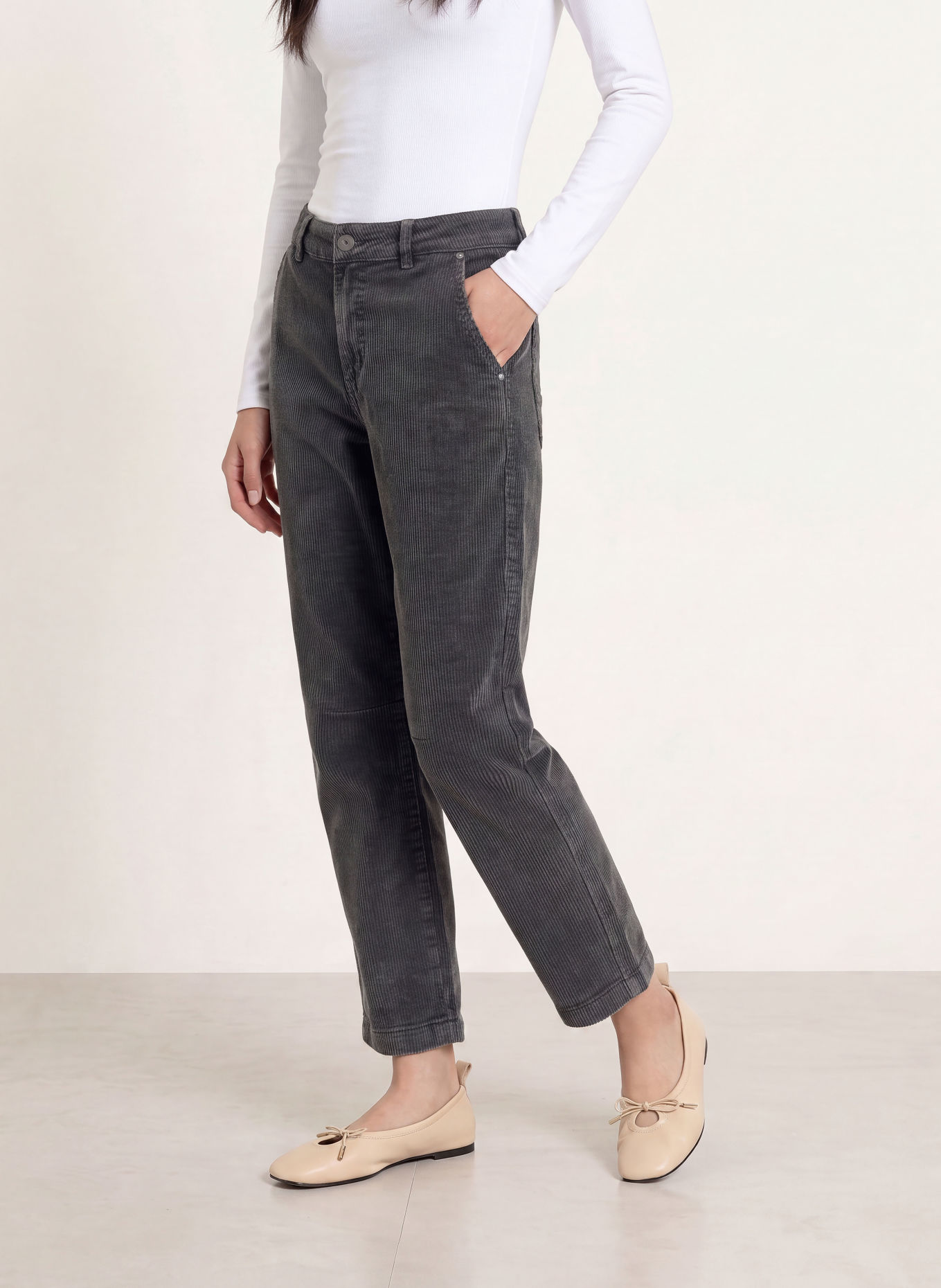 Buena Vista Cordhose: DUNKELGRAU