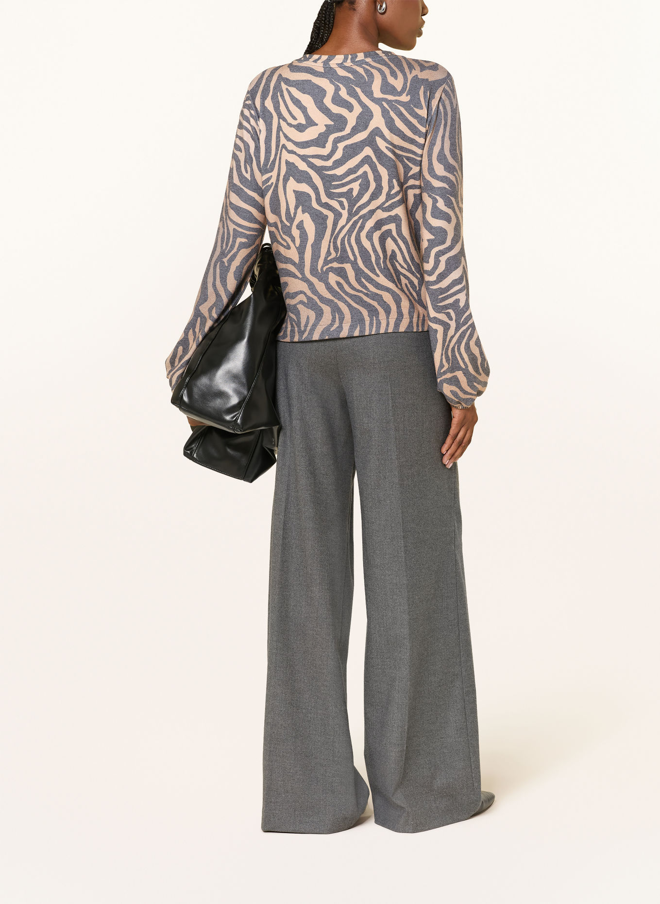 monari Jerseyjasje: CAMEL / ZWART