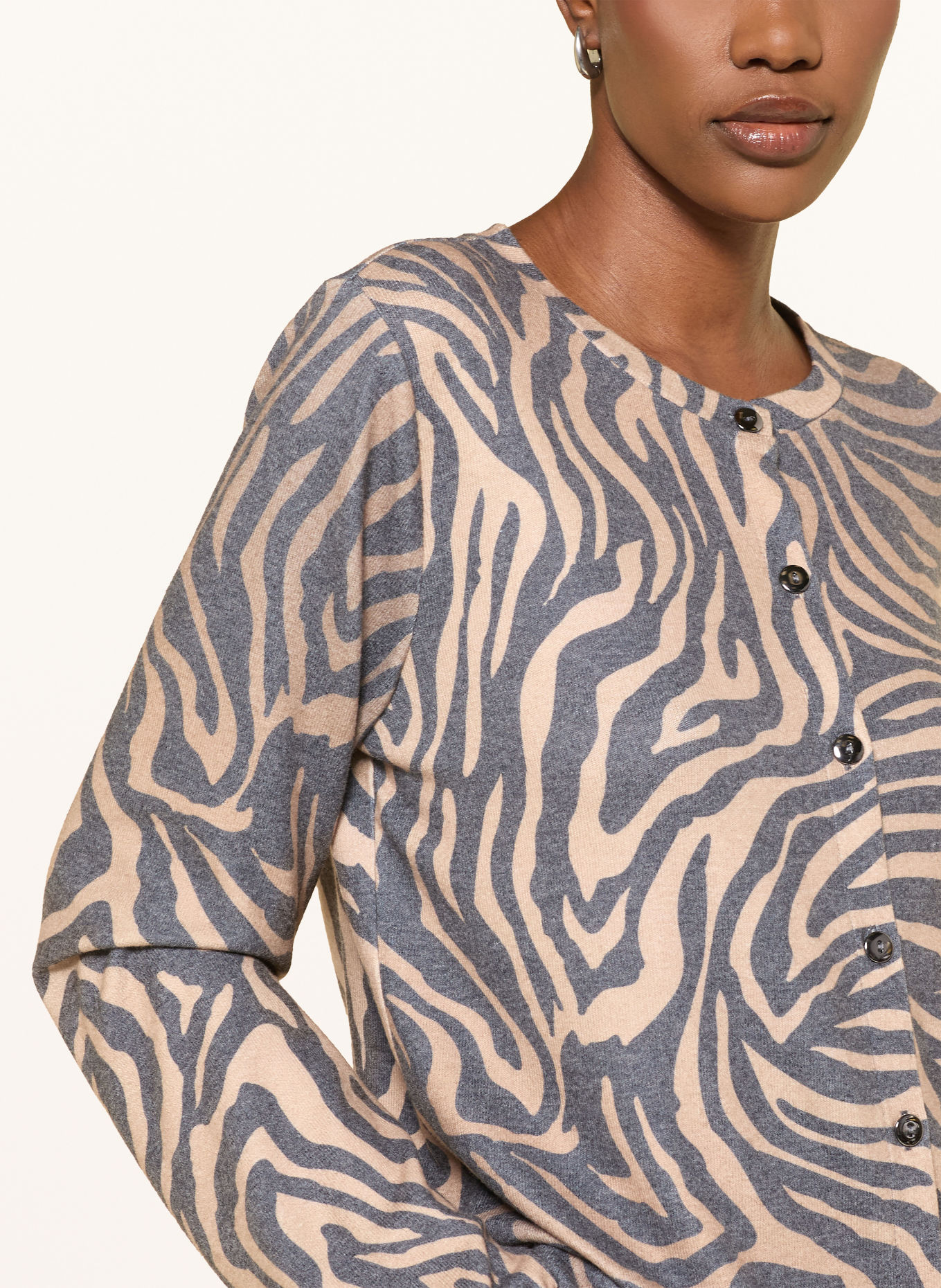 monari Jerseyjasje: CAMEL / ZWART
