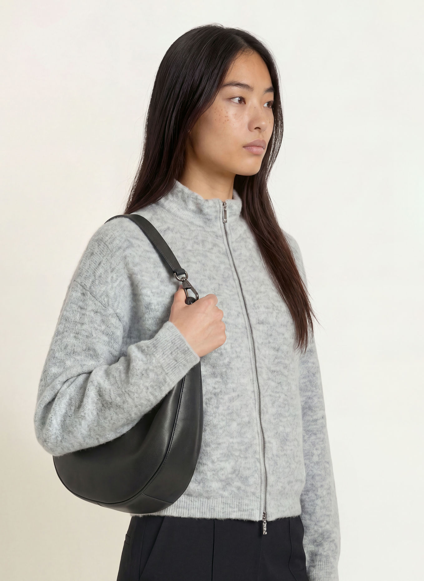 monari Strickjacke: GRAU