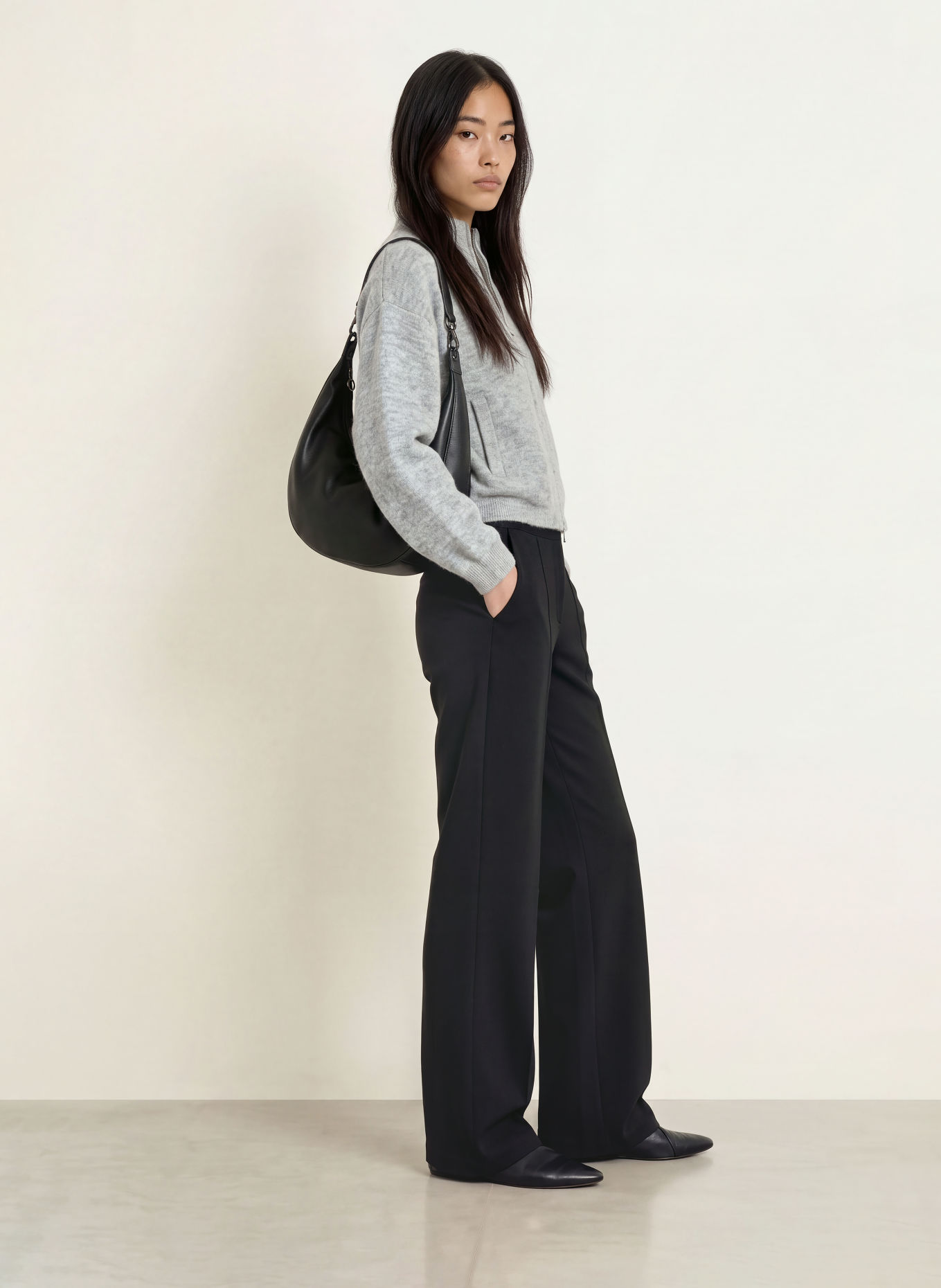 monari Strickjacke: GRAU