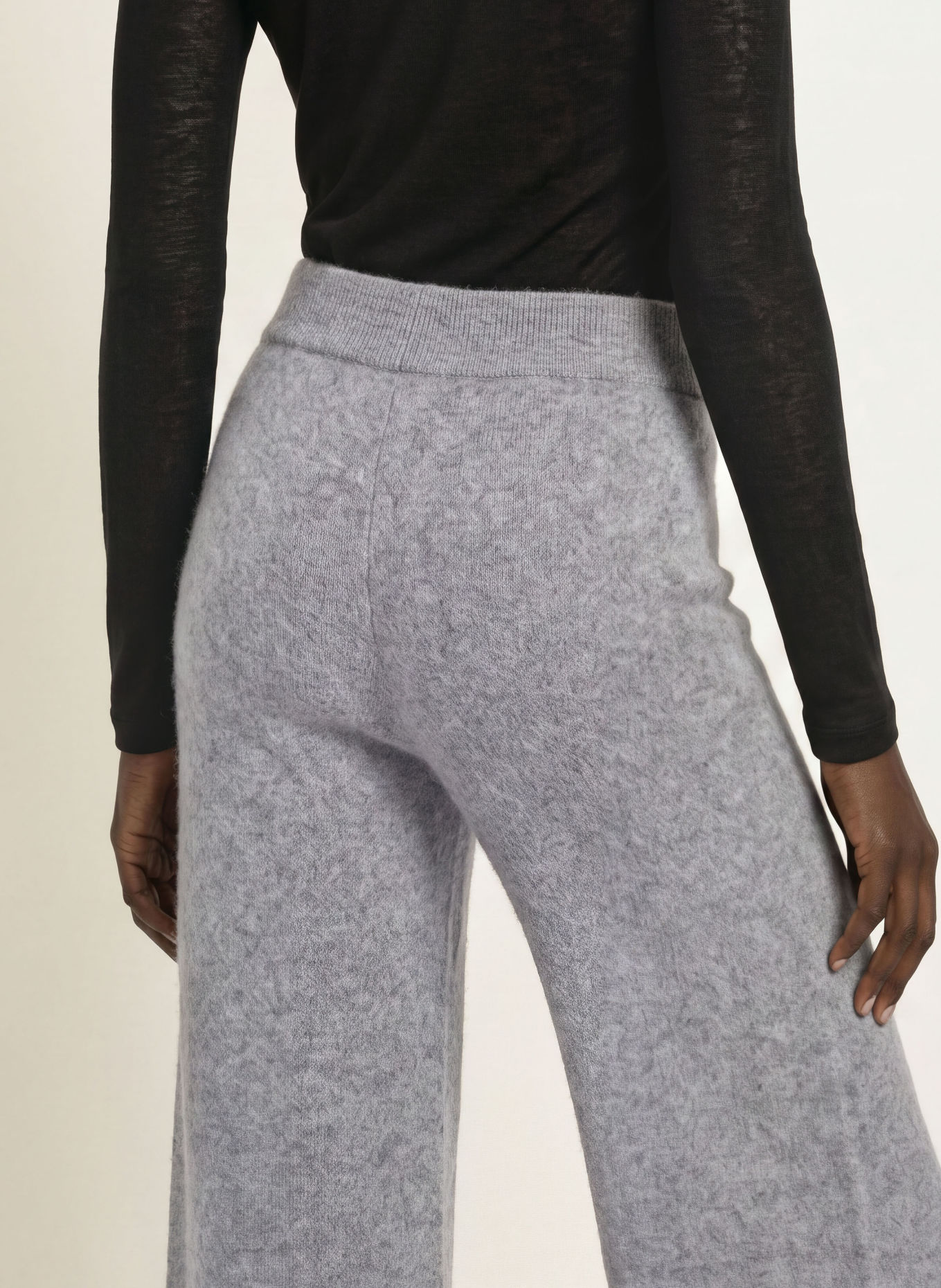 SAINTE MER Gebreide broek: GRIJS