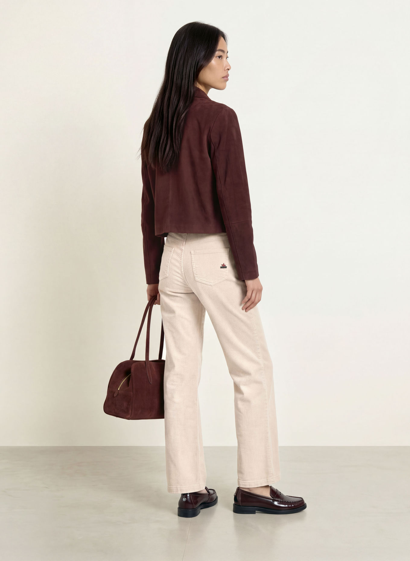 Buena Vista Corduroy pants: CREAM