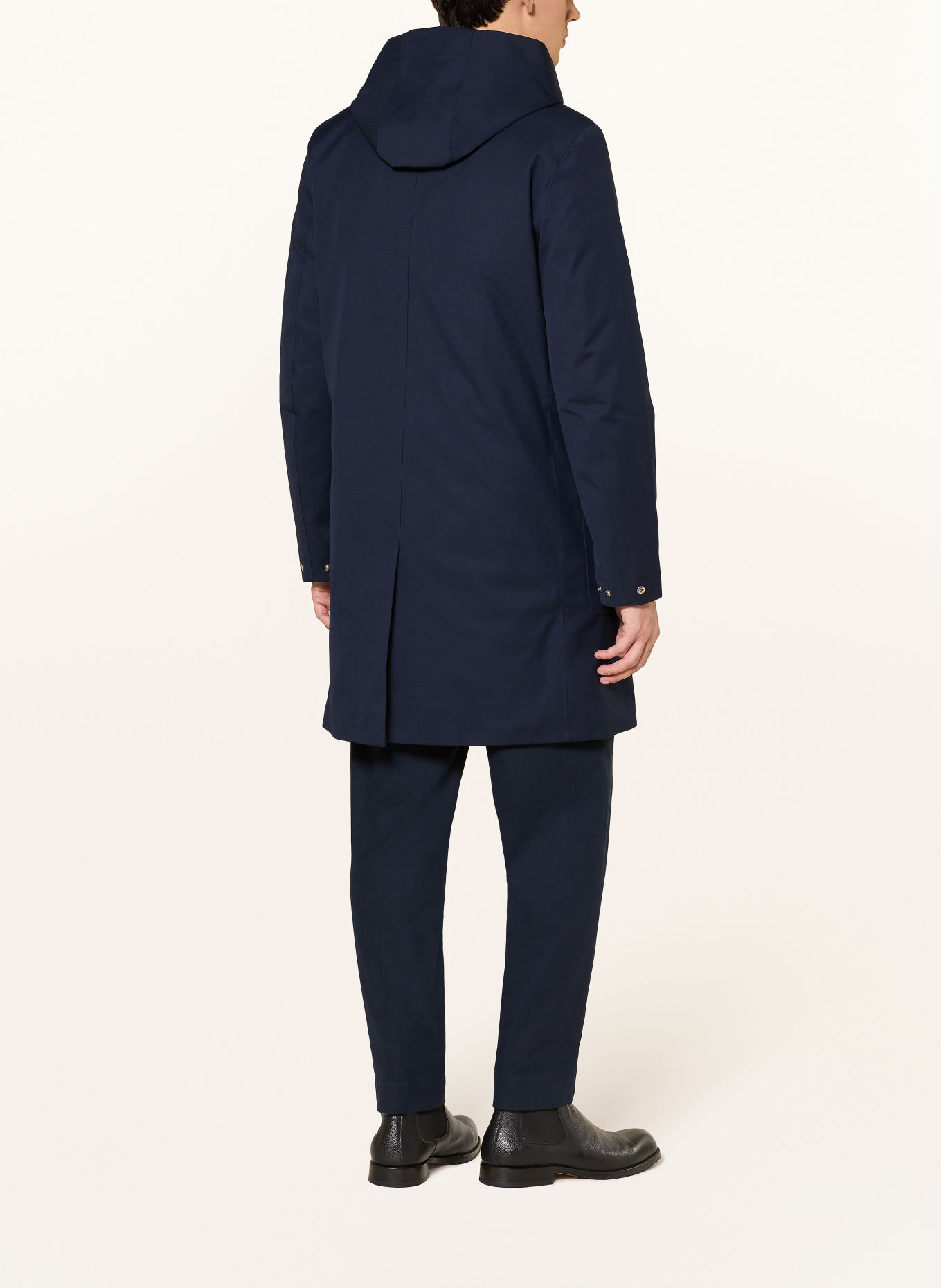 Mackage Donsmantel MATHIAS-Z: DONKERBLAUW