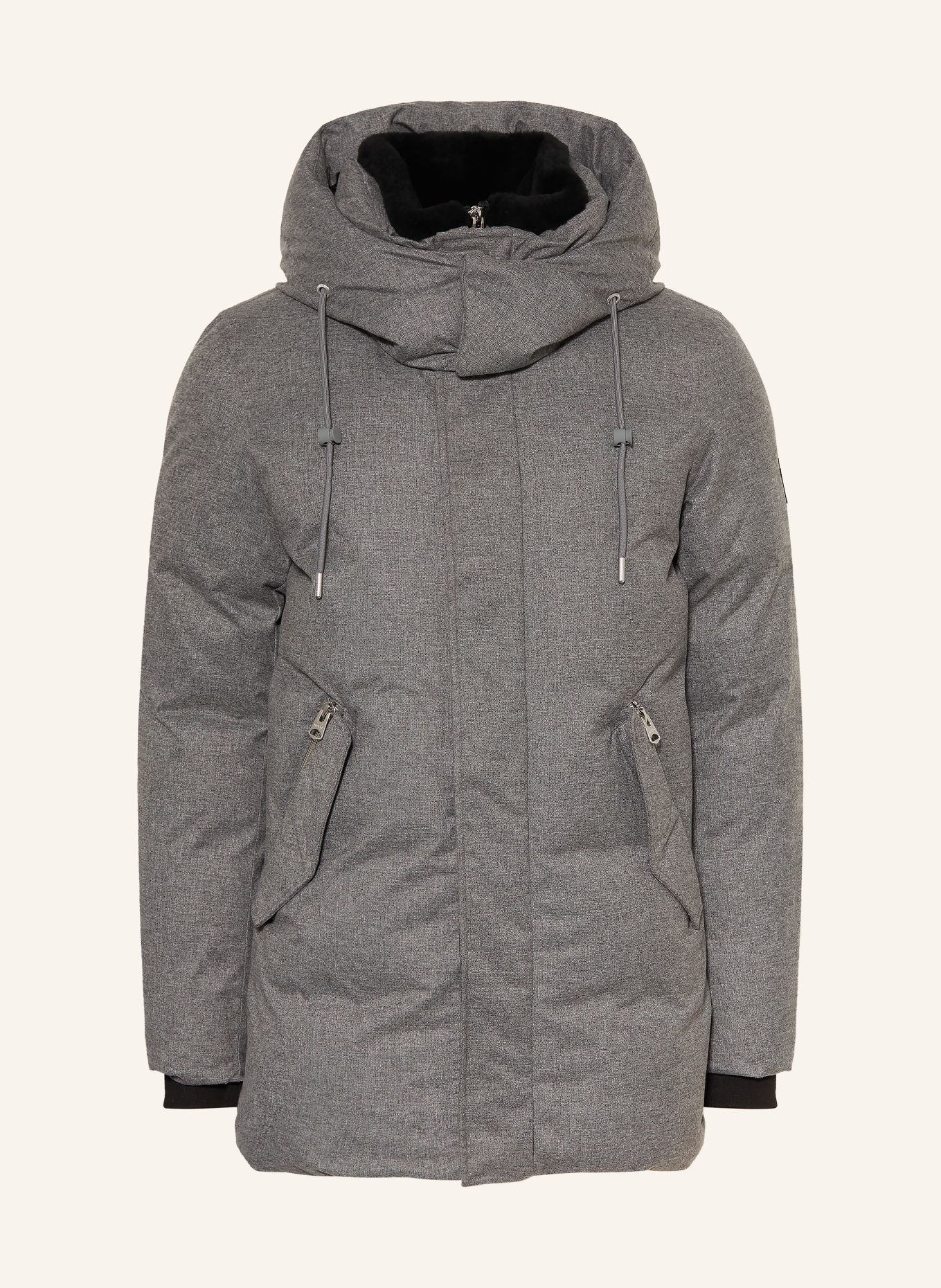 Mackage Doudoune SULLIVAN-FN: GRIS FONCÉ / NOIR