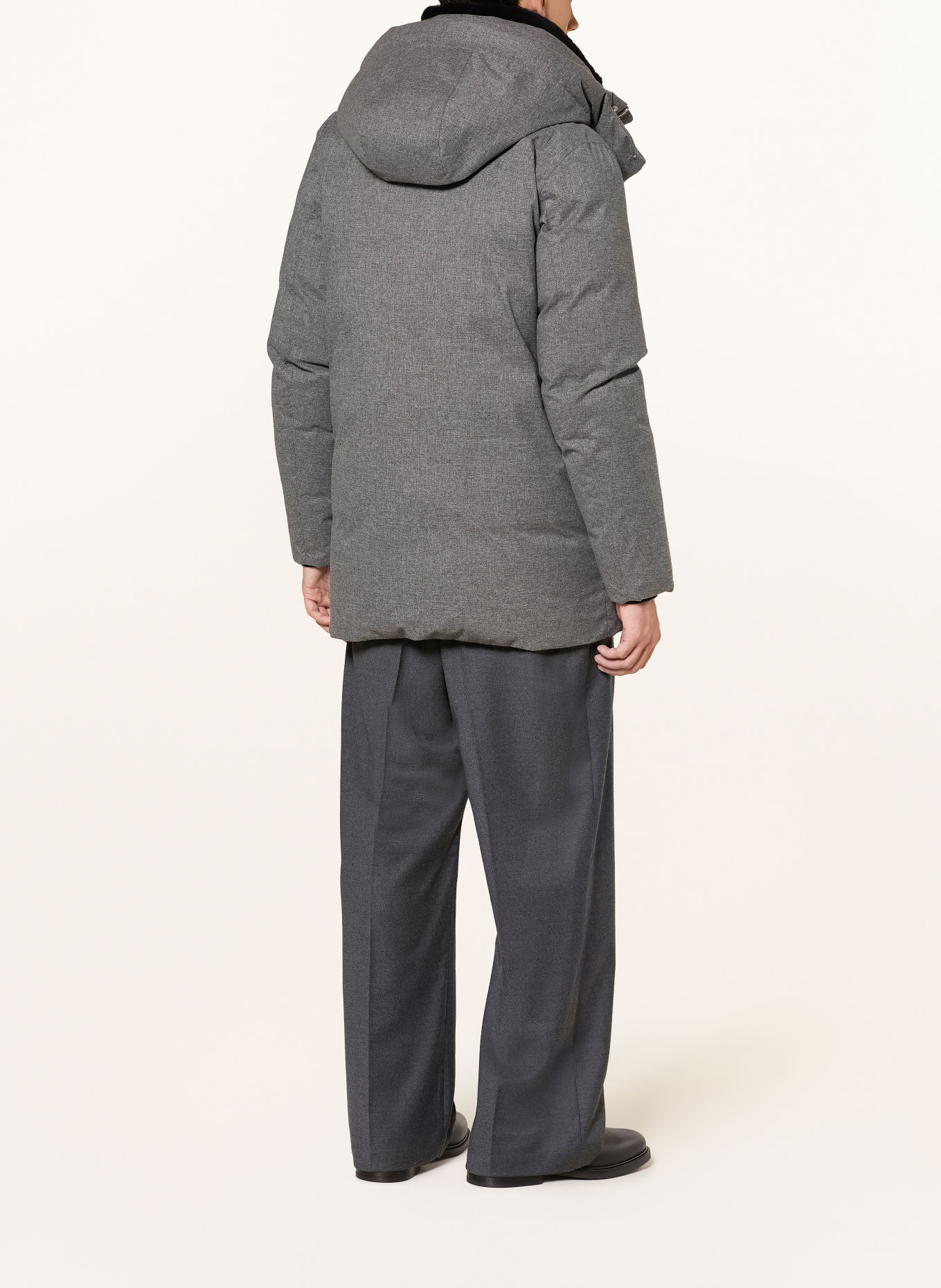 Mackage Doudoune SULLIVAN-FN: GRIS FONCÉ / NOIR