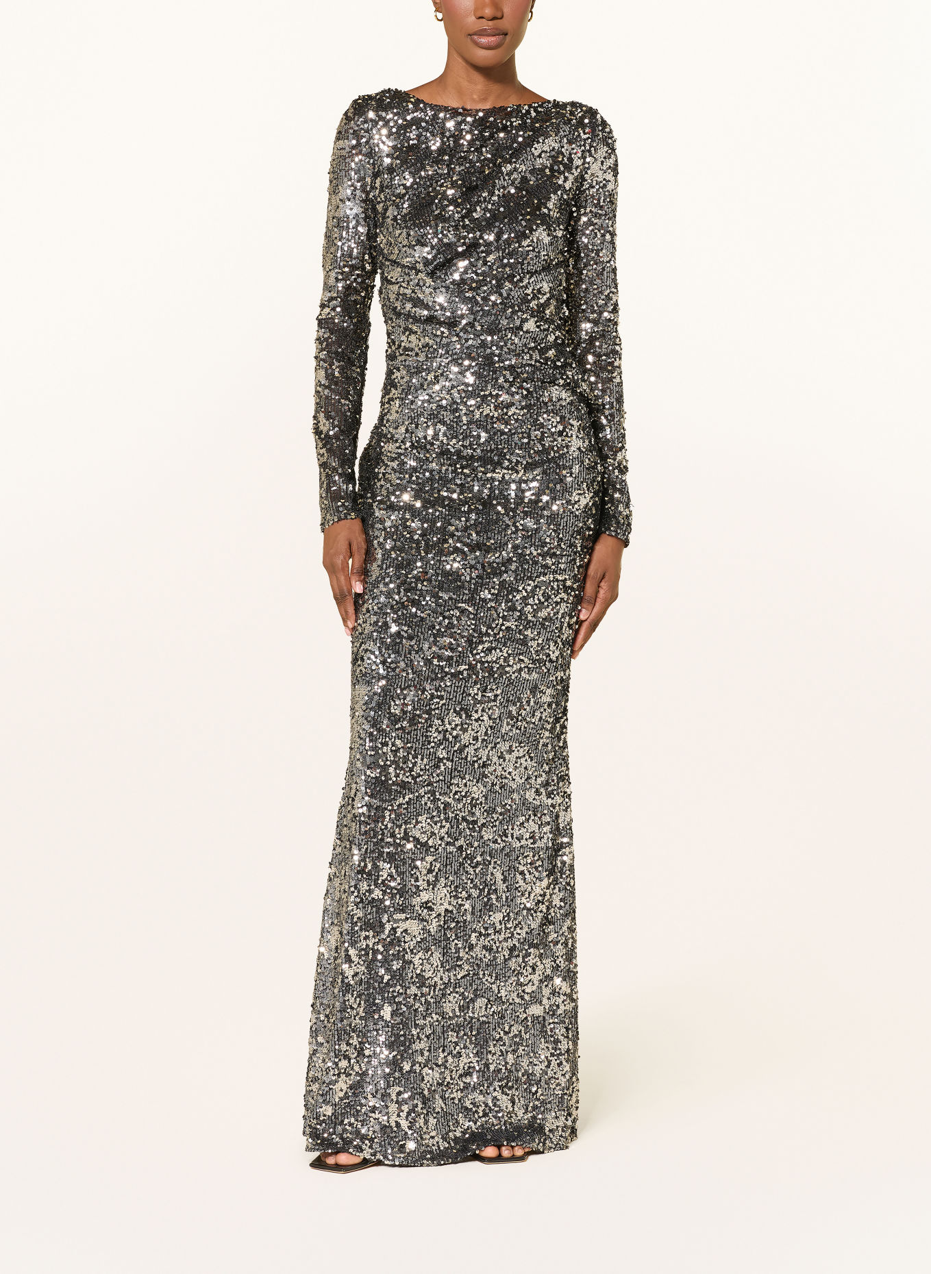 TALBOT RUNHOF Abendkleid mit Pailletten: 179 bronze