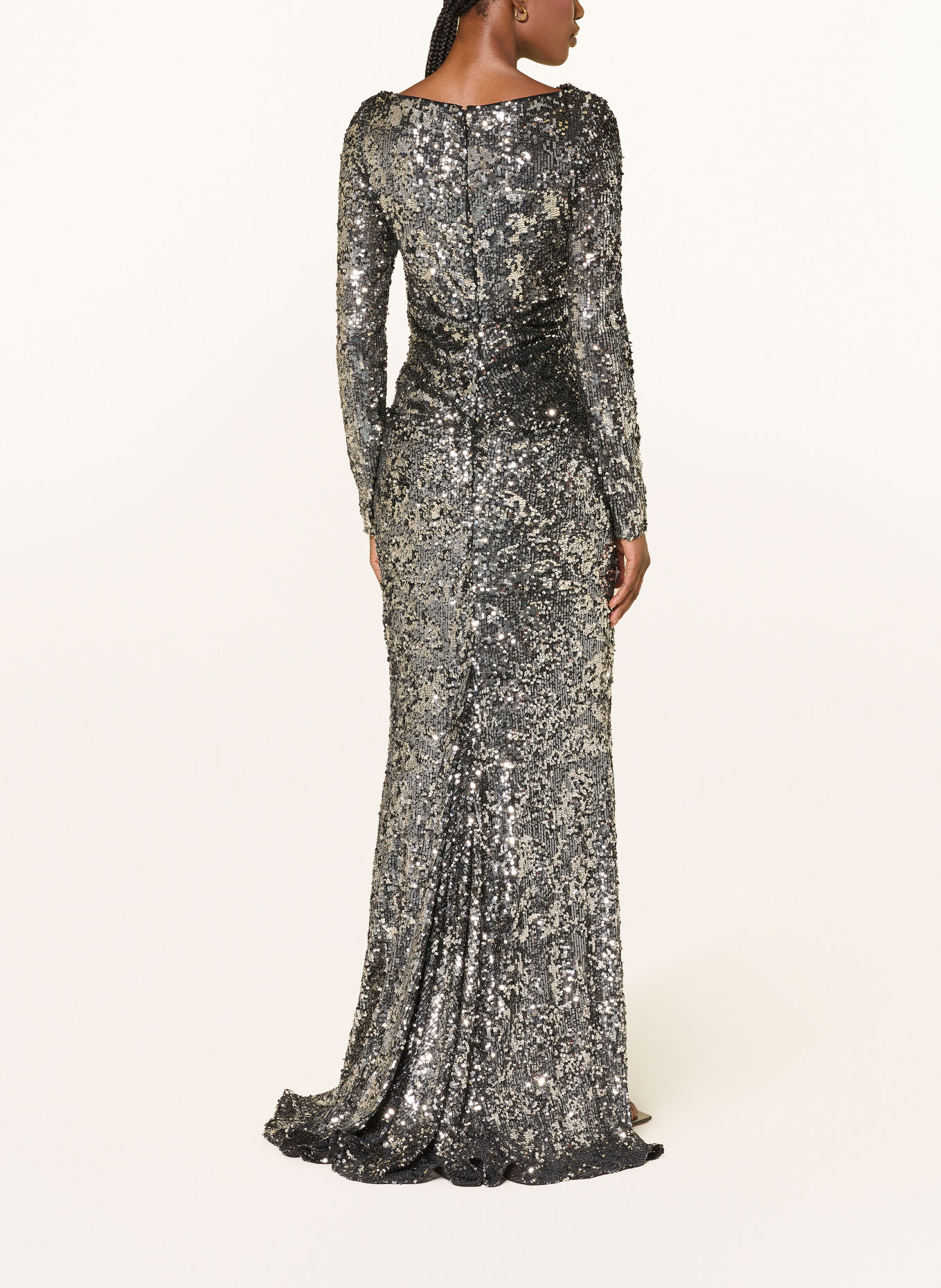 TALBOT RUNHOF Abendkleid mit Pailletten: 179 bronze